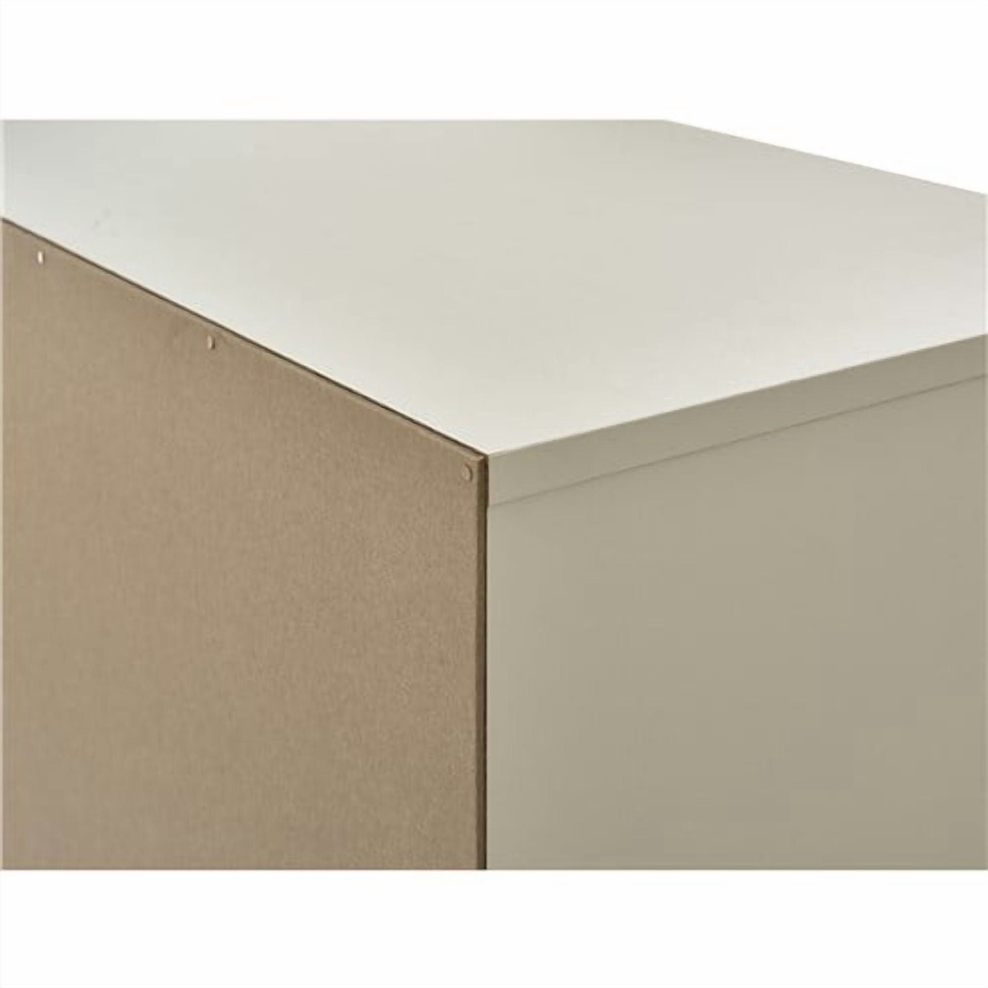 Safco Grey 12 Compartment Wood Adjustable File Organizer - Image 4