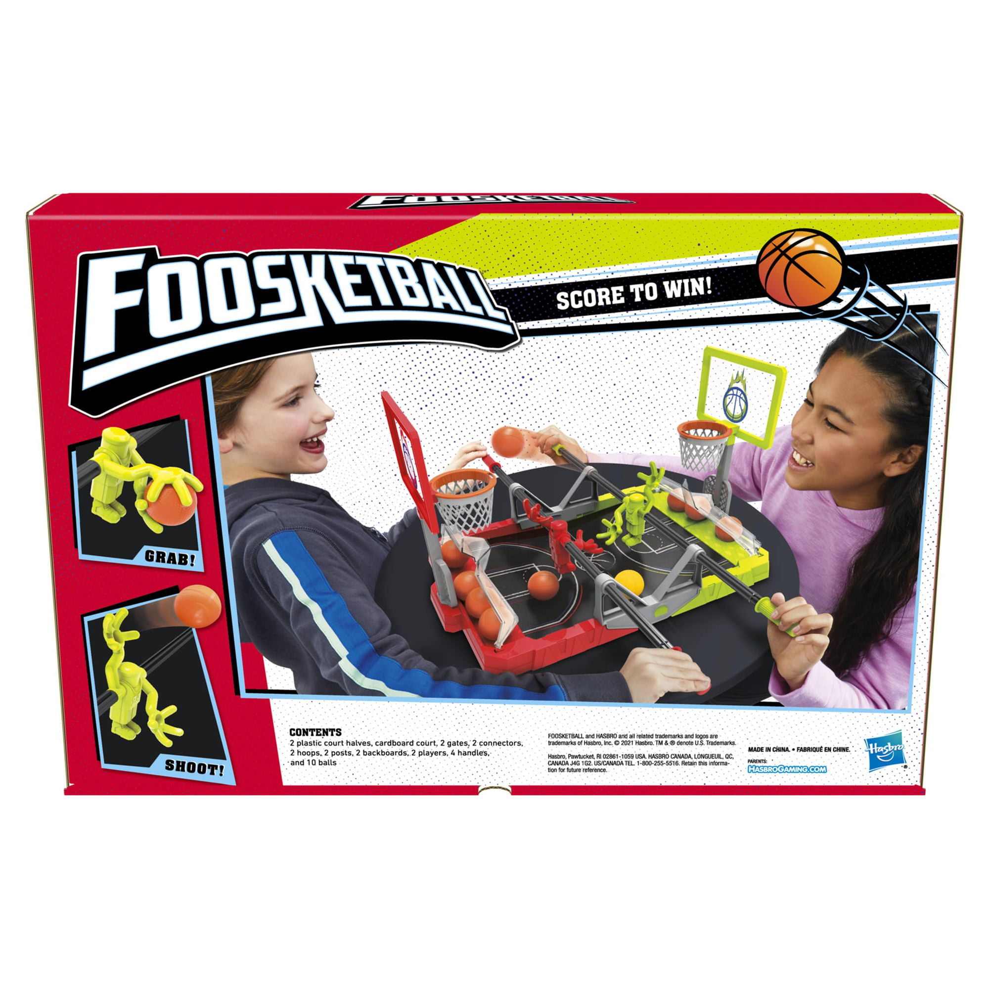 Foosketball Game, The Foosball Plus Basketball Shoot and Score Tabletop Game, Board Games for Kids, Gifts for Kids - Image 4