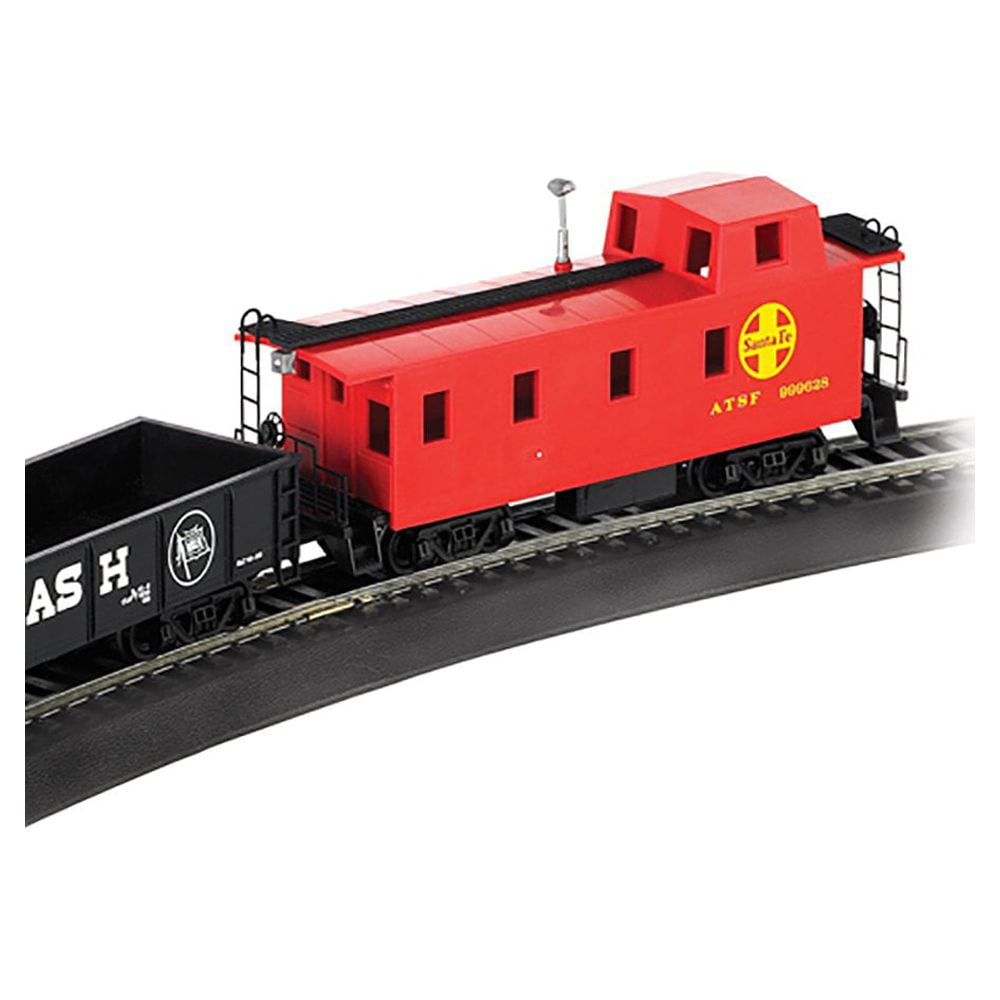 Bachmann Trains Santa Fe Flyer HO Scale Ready-to-Run Electric Train Set | 647-BT - Image 5