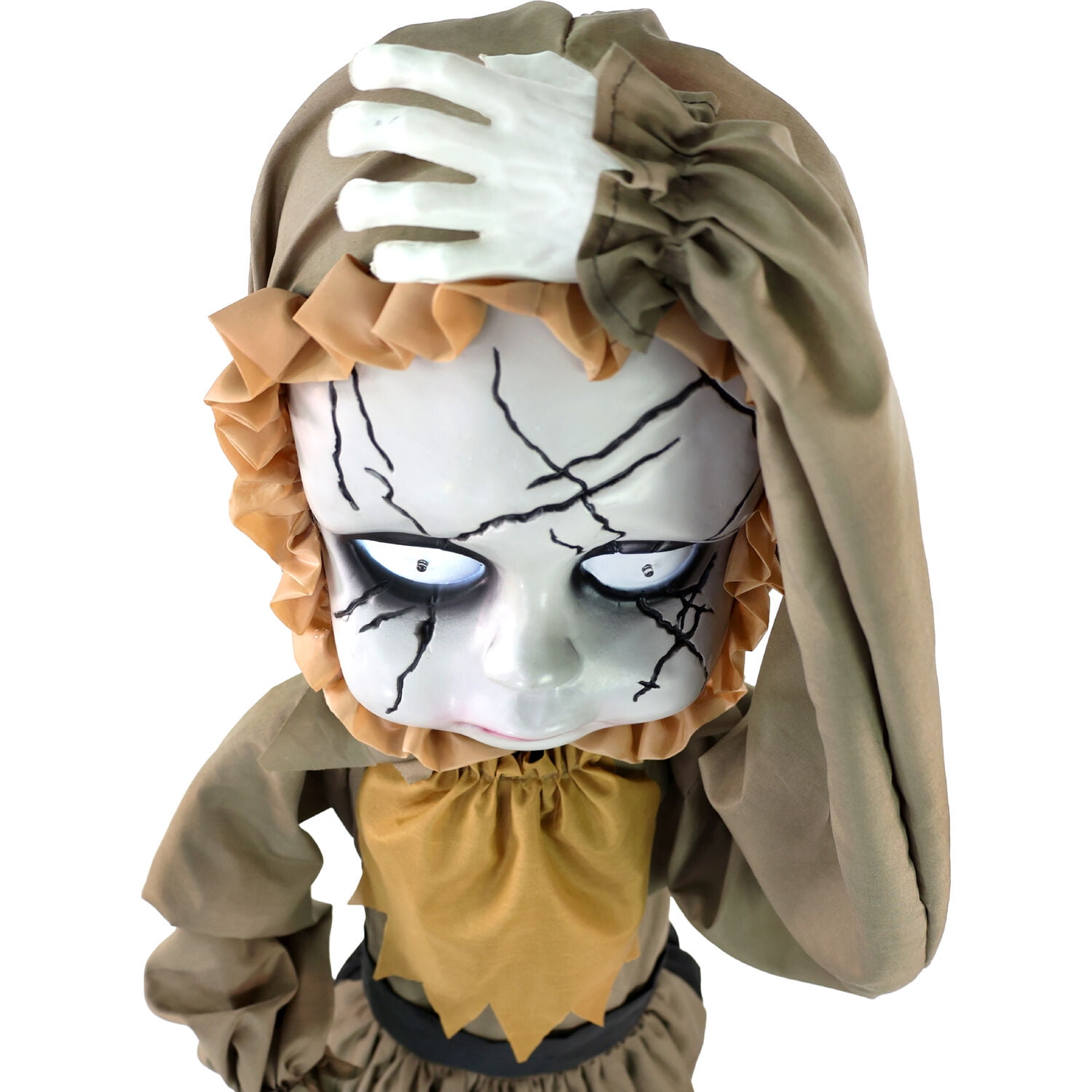 Haunted Hill Farm 5.25 ft Life Size Animatronic Demon Girl, Halloween Decoration, HHGIRL-9FLSA - Image 10