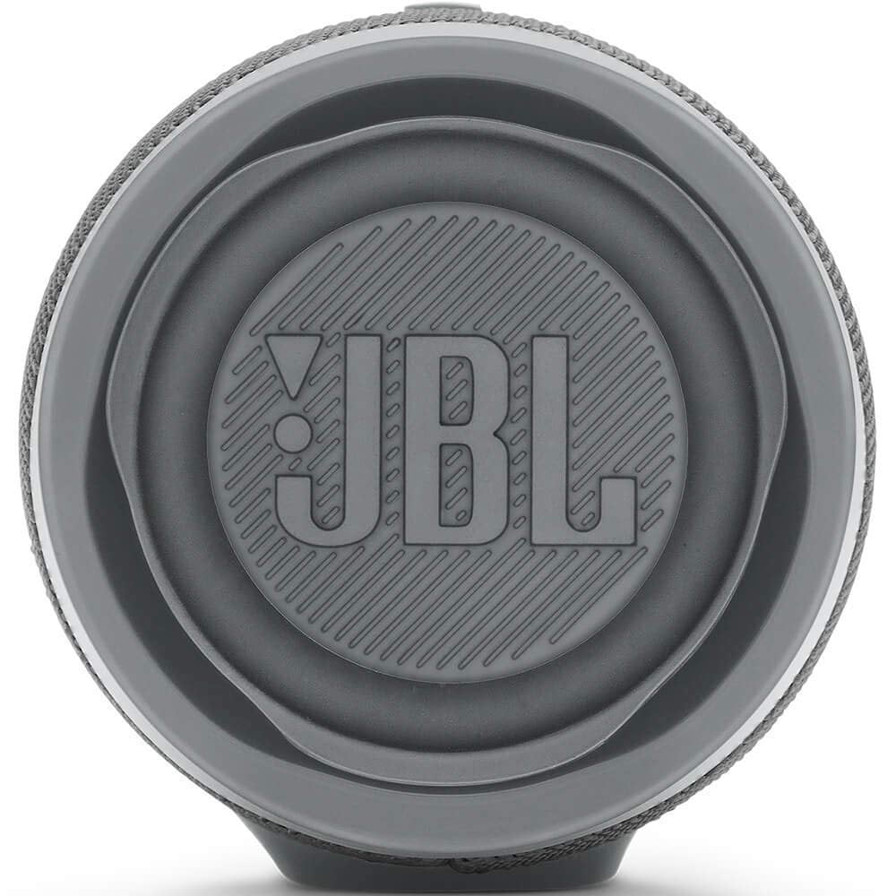 JBL Charge 4 Portable Waterproof Bluetooth Speaker, Gray - Image 3