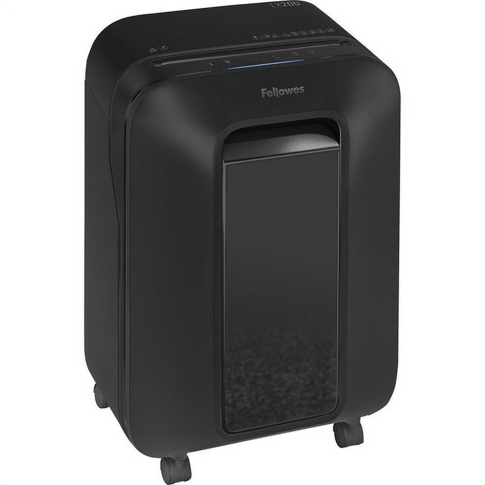 Fellowes LX170 Cross-cut Shredder Continuous Shredder - Cross Cut - 12 Per Pass - for shredding Staples, Paper, Paper Clip, Credit Card, Junk Mail - 10 Minute Run Time - Black - Image 4