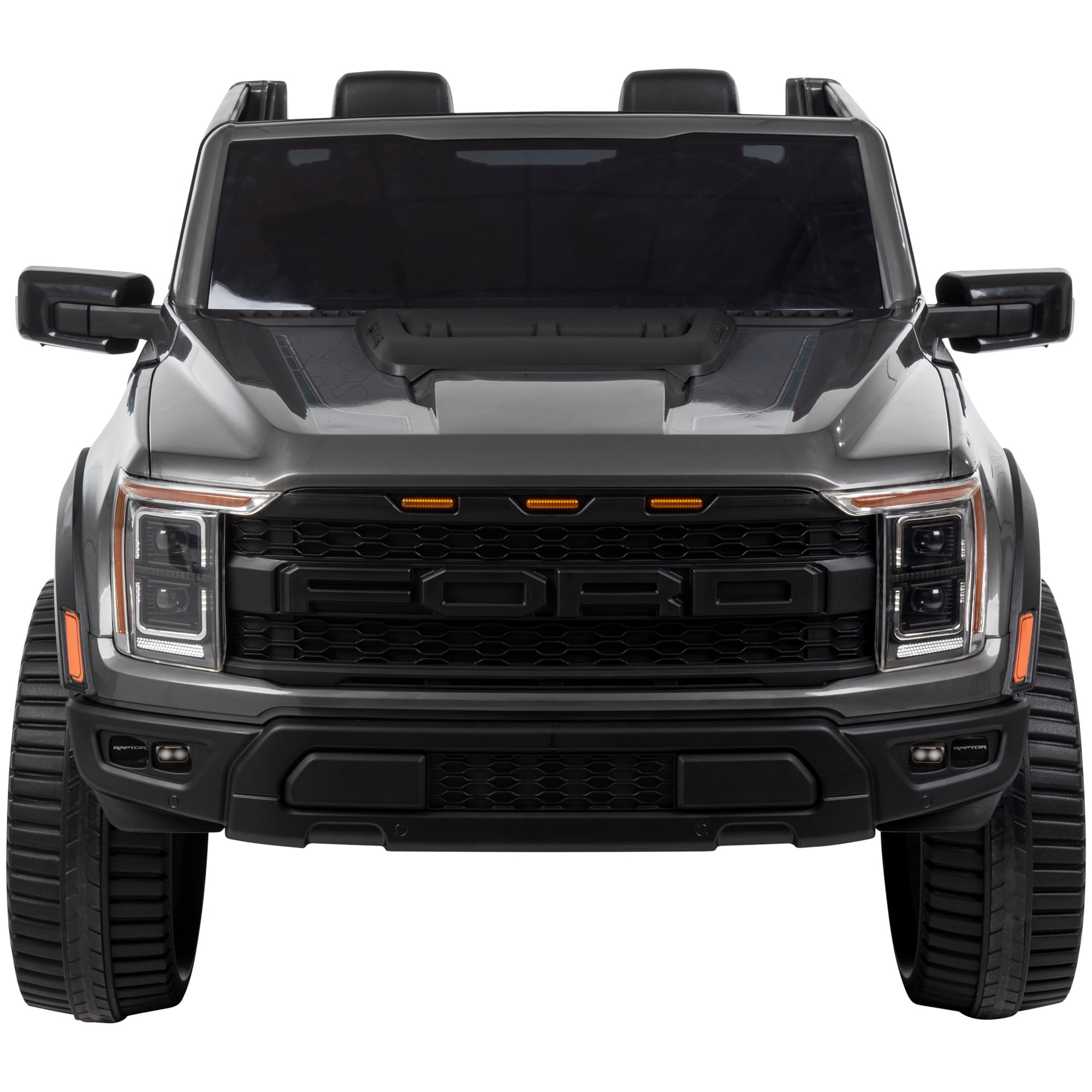 12V Ford F-150 Raptor Battery Ride-on Toy, Carbonized Grey, Kids Ages 3+, by Huffy - Image 9
