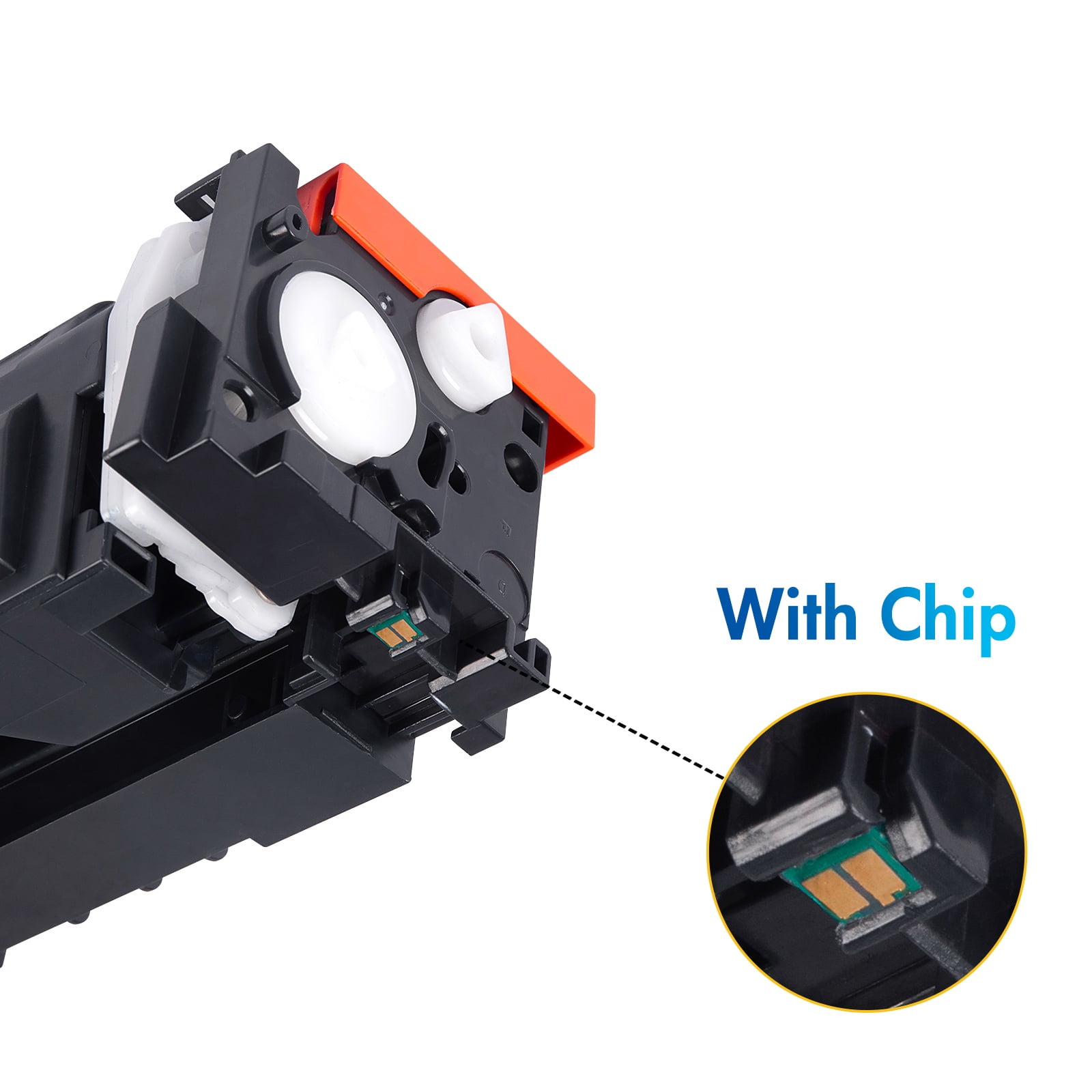 414A Toner Cartridge 4-Pack with Chip Compatible for HP 414A 414X Color LaserJet Pro MFP M479 M479fdw M479fdn M454 M454dn M454dw Enterprise MFP M480f (Black, Cyan, Magenta, Yellow) - Image 3