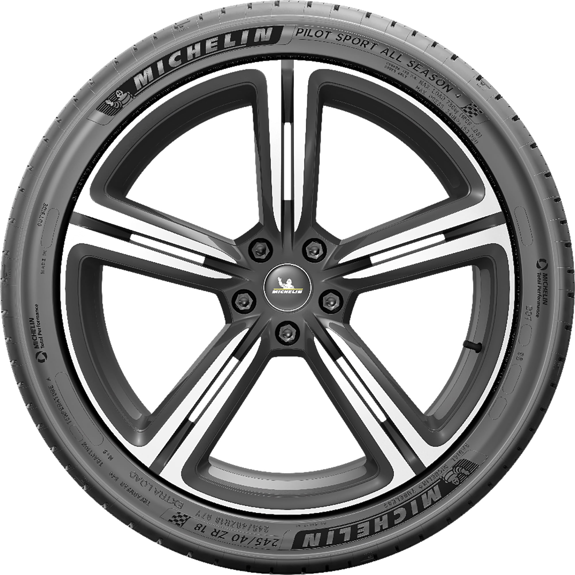 Michelin Pilot Sport All Season 4 All Season 225/40ZR18 92Y XL Passenger Tire - Image 7