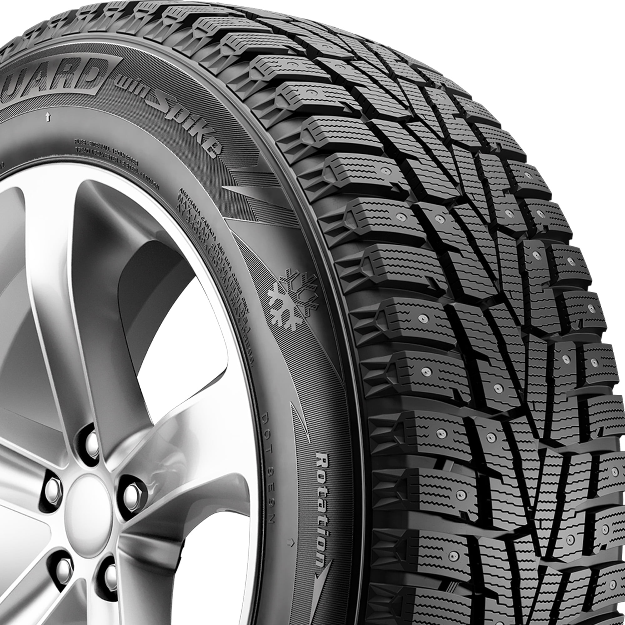 Nexen Winguard Winspike Winter 195/70R14 91T XL Passenger Tire - Image 5
