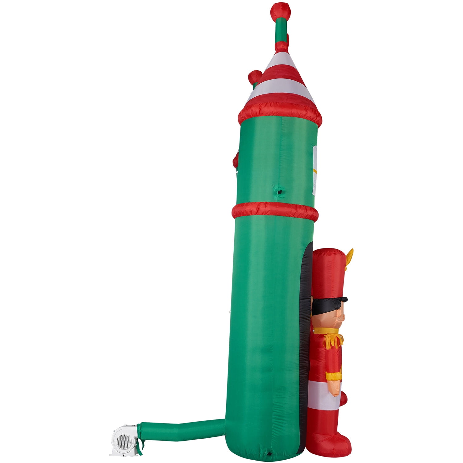 Fraser Hill Farm 10 ft Prelit Santa's Toy Shop Archway Inflatable, FHFARCHWY081-L - Image 10