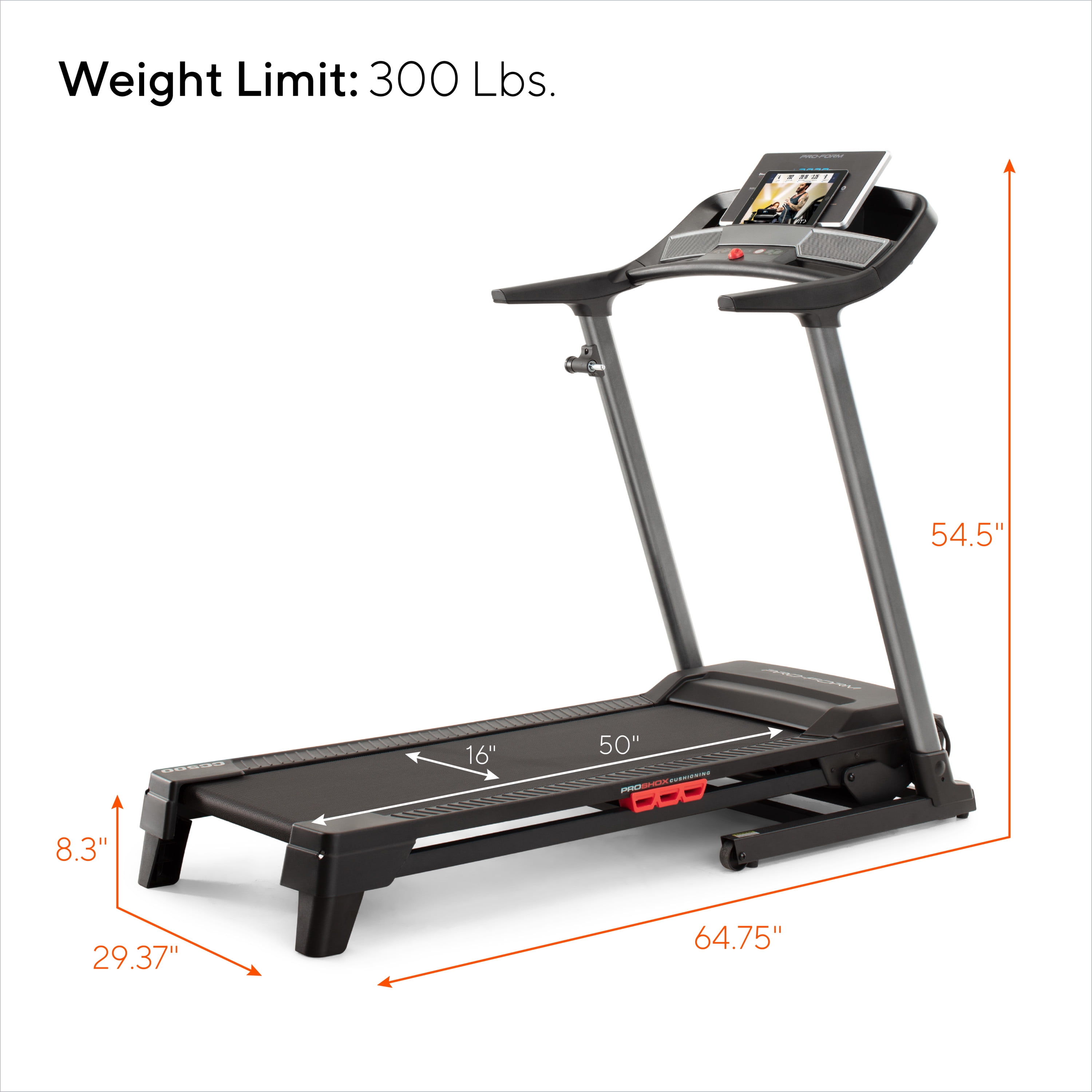 ProForm Cadence Compact 500 Folding Treadmill, Compatible with iFIT Personal Training - Image 15
