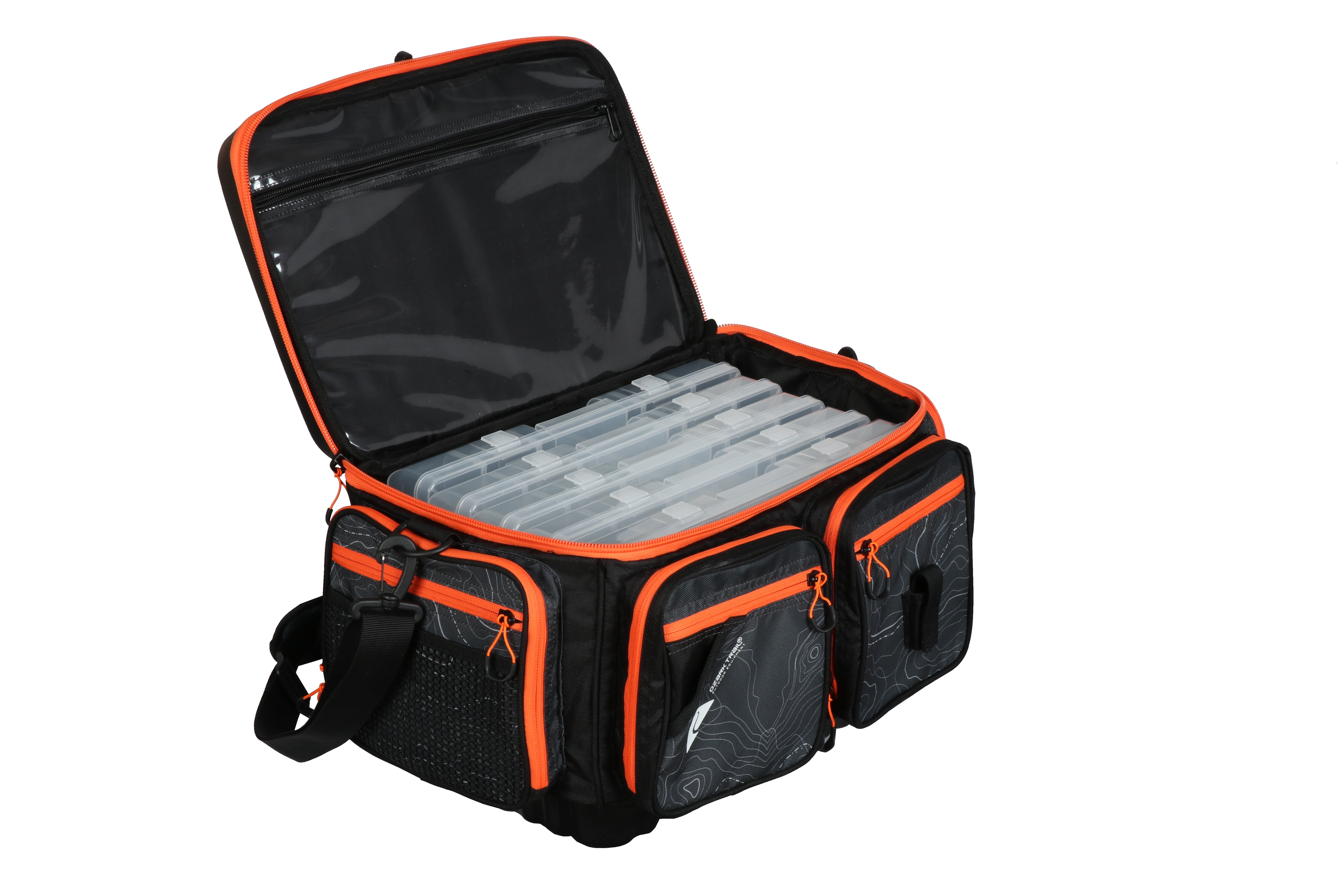 Ozark Trail 3700 Pro Large Quick Access Horizontal Fishing Tackle Box and Bait Bag, Material Polyester - Image 8