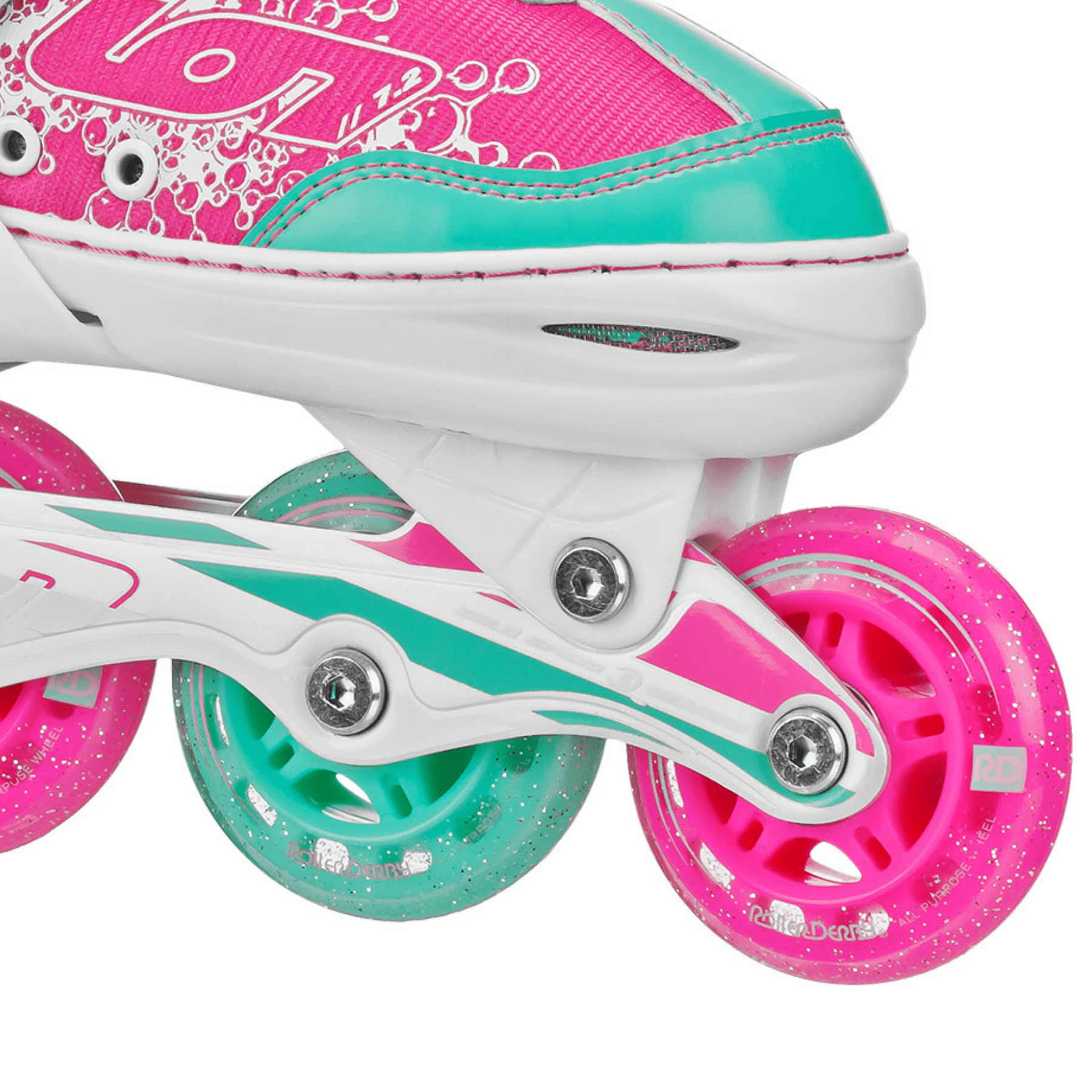 Roller Derby ION 7.2 Girl's Adjustable Inline Skate - Image 7