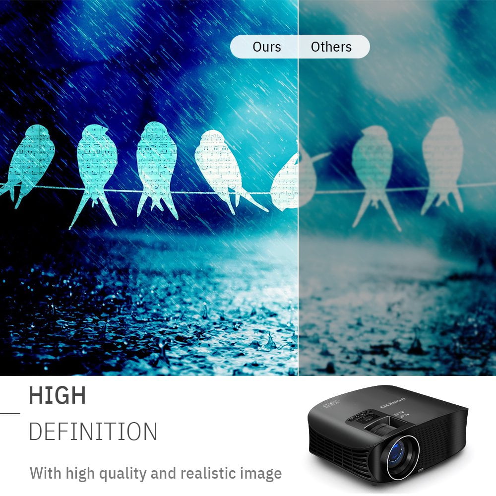 VANKYO Leisure 510 HD Movie Projector, Video Projector with 230" Projection Size, LCD, Support 1080P - Image 7