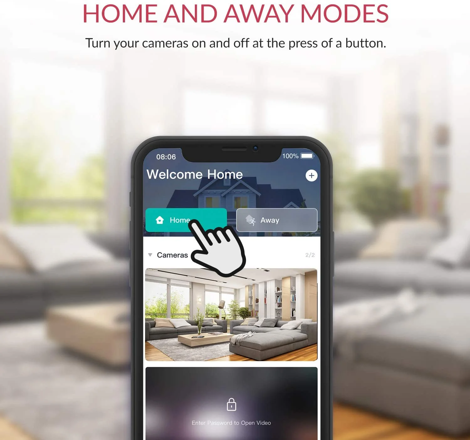 Yi Technology 1090p Indoor Home Security Camera with Night Vision and AI Detection, White (4 Pack) - Image 3