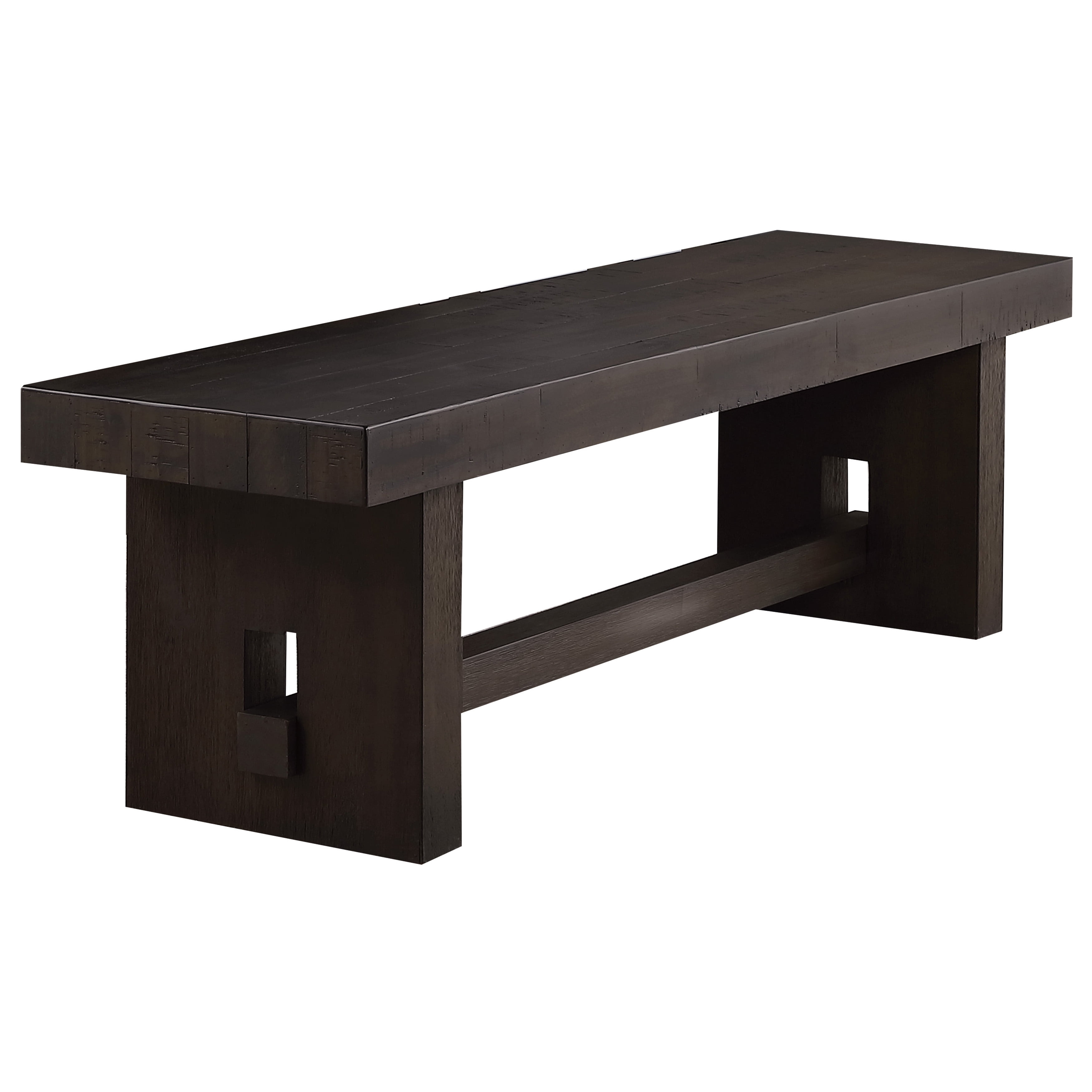 ACME Haddie Bench, Distressed Walnut - Image 4