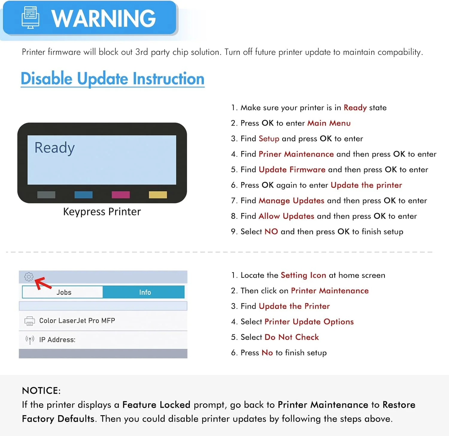 414A Toner Cartridge 4-Pack with Chip Compatible for HP 414A 414X Color LaserJet Pro MFP M479 M479fdw M479fdn M454 M454dn M454dw Enterprise MFP M480f (Black, Cyan, Magenta, Yellow) - Image 5