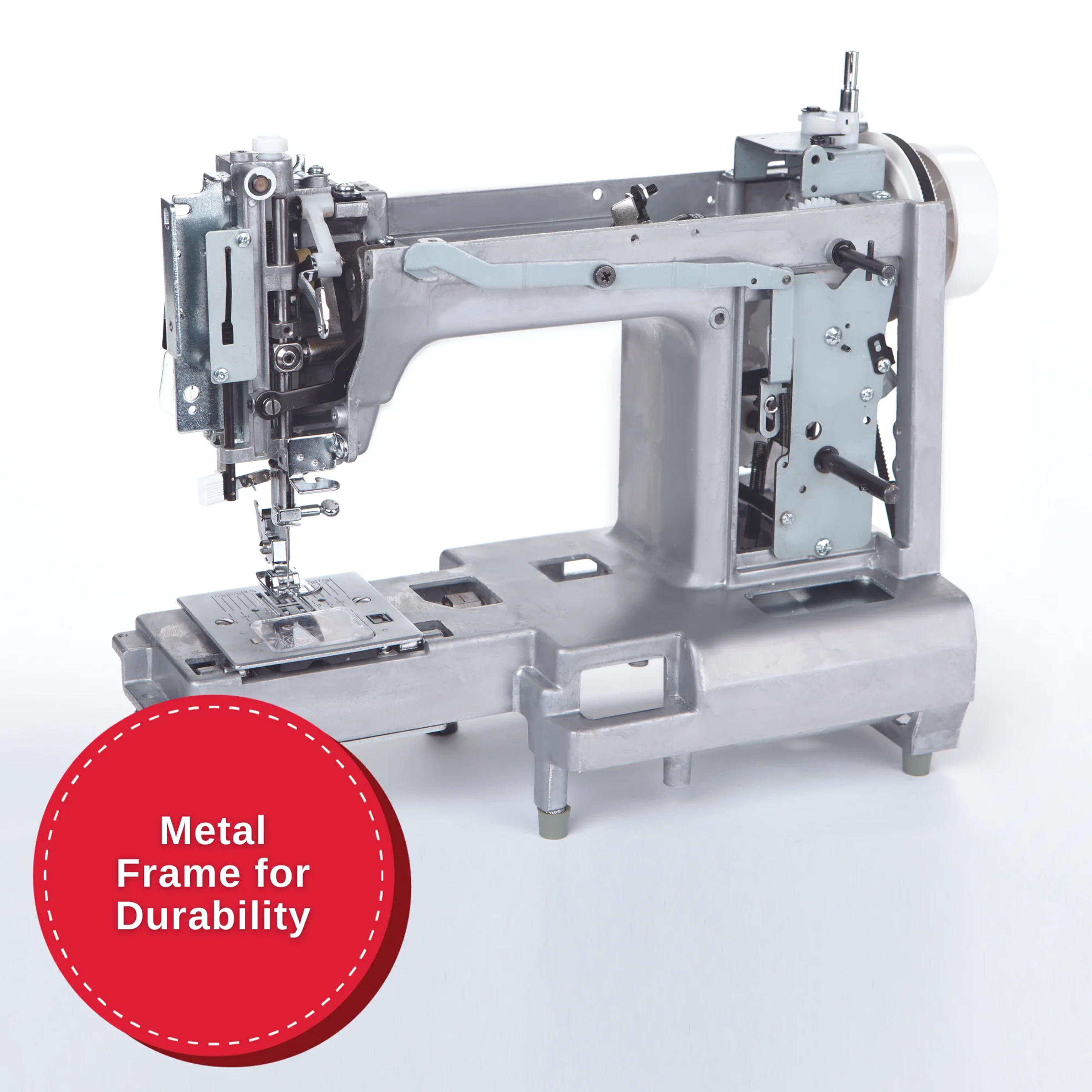 SINGER Simple 3337 Lightweight & Portable Sewing Machine With 108 Stitch Applications, LED Light & 1-step Buttonhole | Used for Crafting and Sewing - White - Image 6