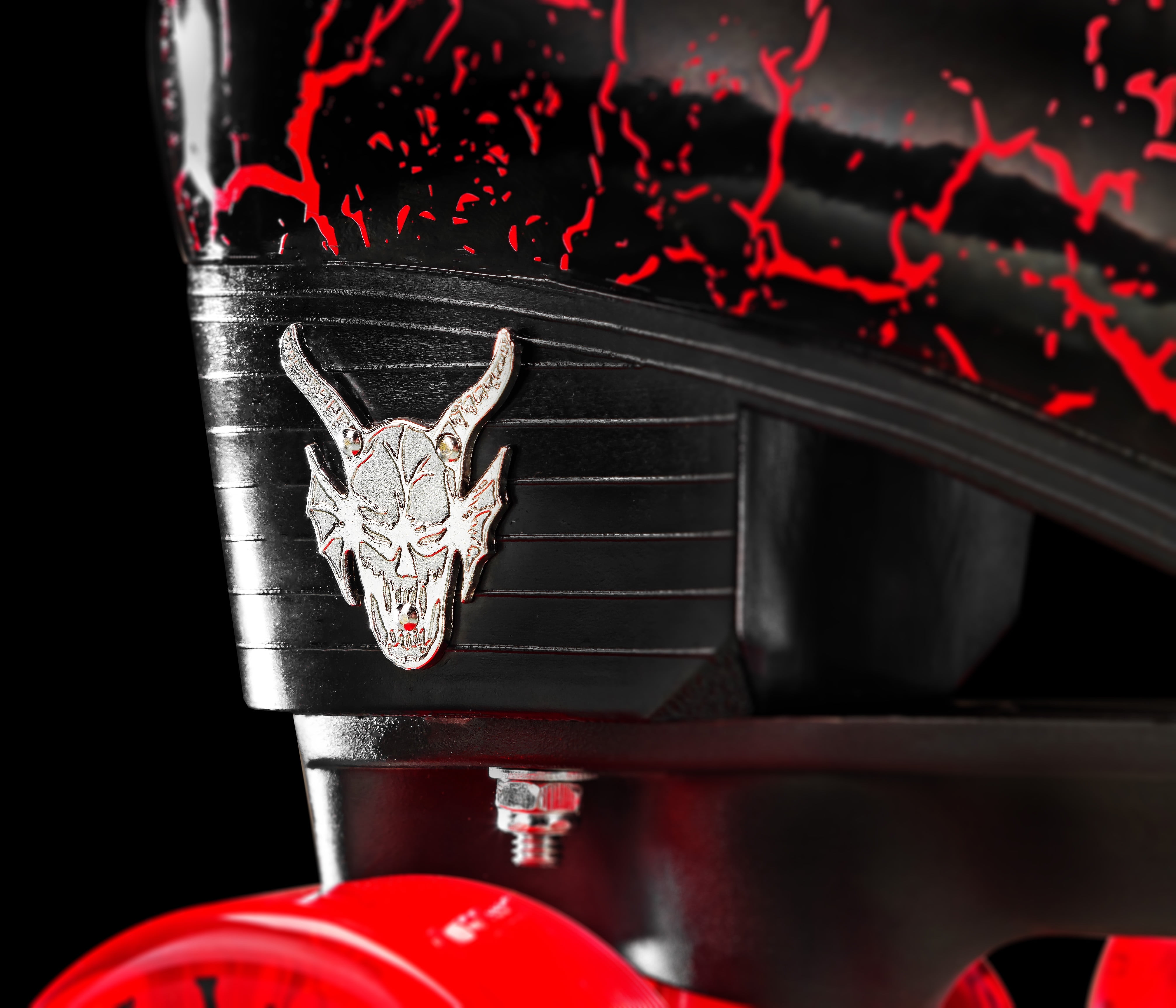 Stranger Things Hellfire Club Skates by Roller Derby, Unisex, Collector's Edition, Size M11/W12 - Image 4