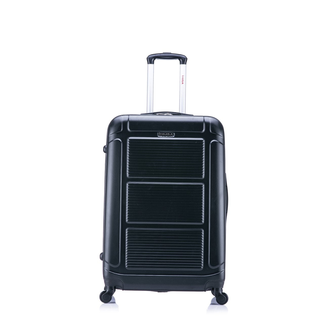 InUSA Pilot 28" Hardside Lightweight Luggage with Spinner Wheels, Handle, and Trolley, Black - Image 7
