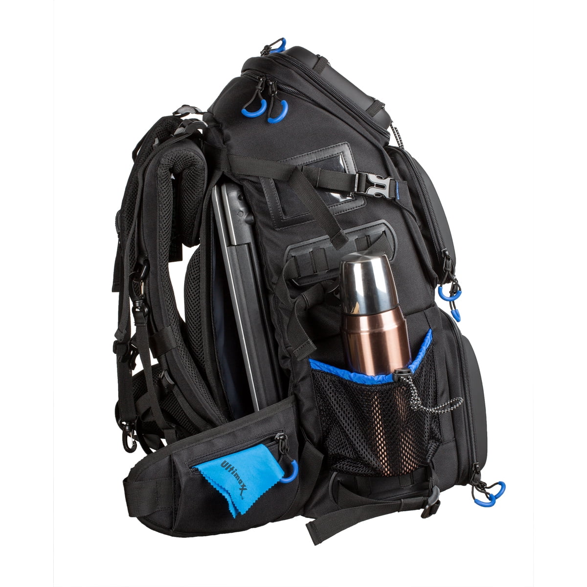 Ultimaxx Heavy Duty Professional Deluxe Camera Backpack with 3 Hard Shell Armored Front Panels, Rain Cover & So Much More - Image 9
