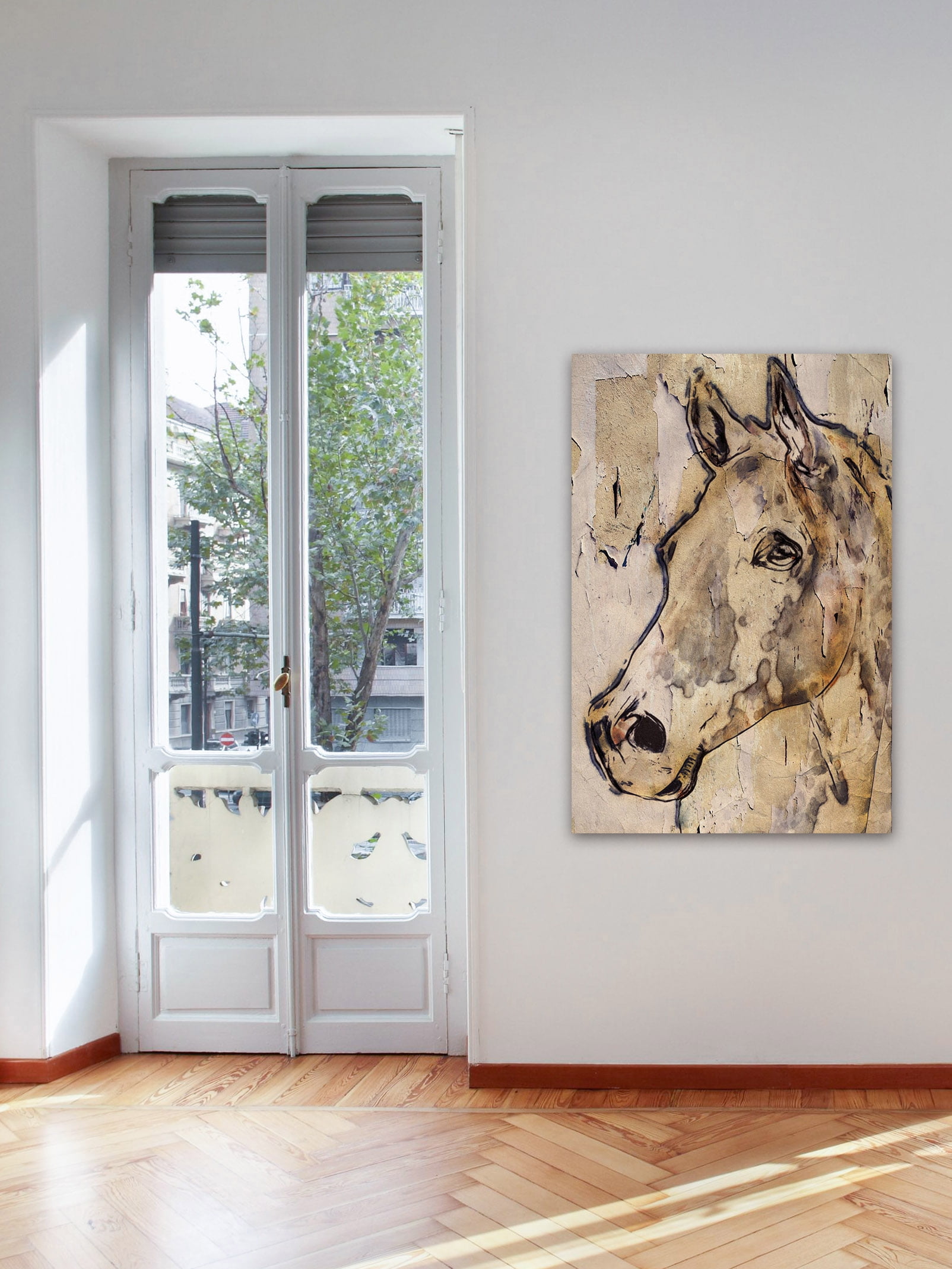 "Winner Horse" Painting Print on Wrapped Canvas - Image 4