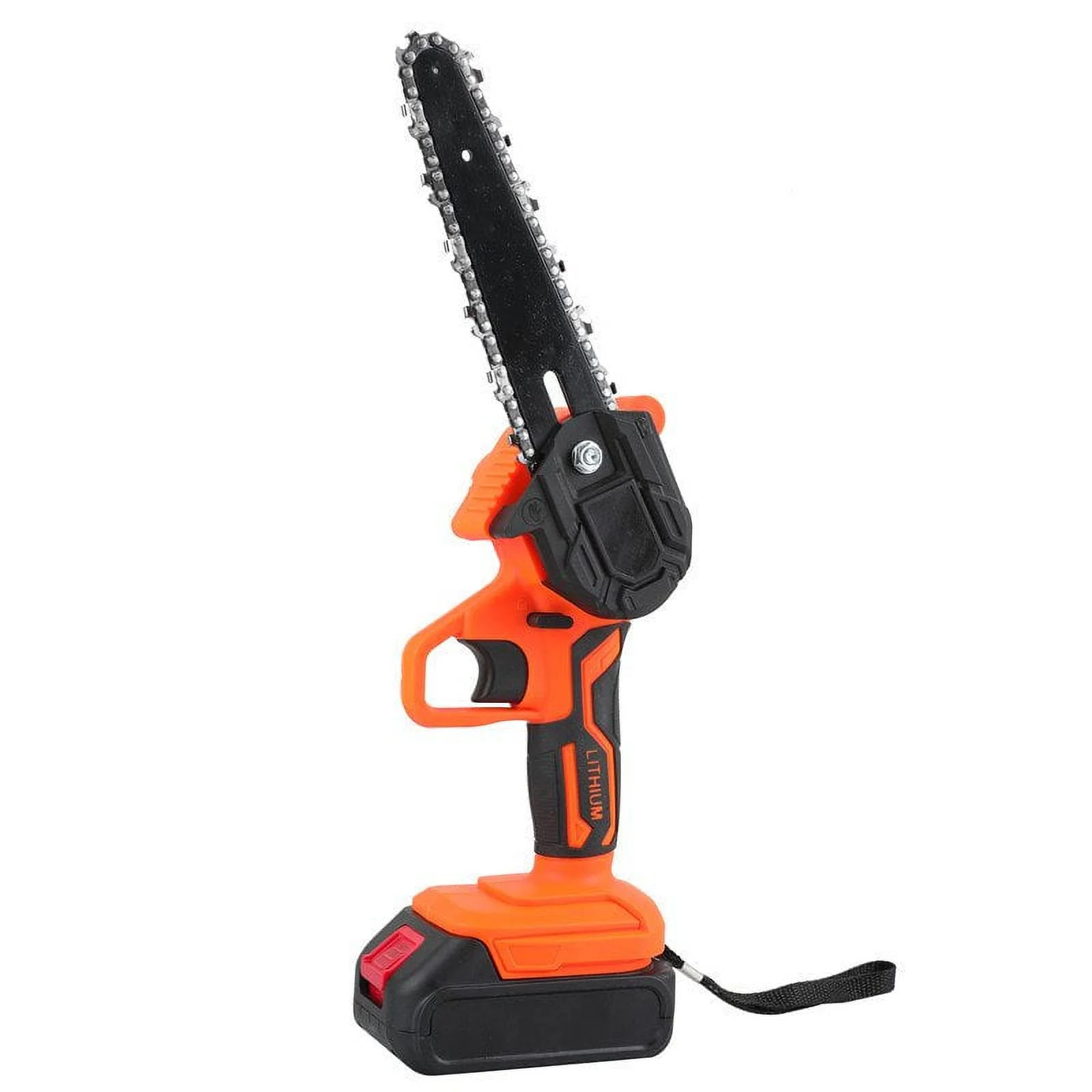 Zmoon 6 Inch Mini Chainsaw, Portable Electric Cordless Chainsaw Set with 2 21V 2000mAh Batteries 2 Chains, Handheld Power Chain Saws Pruning Saw for Patio and Garden - Image 8