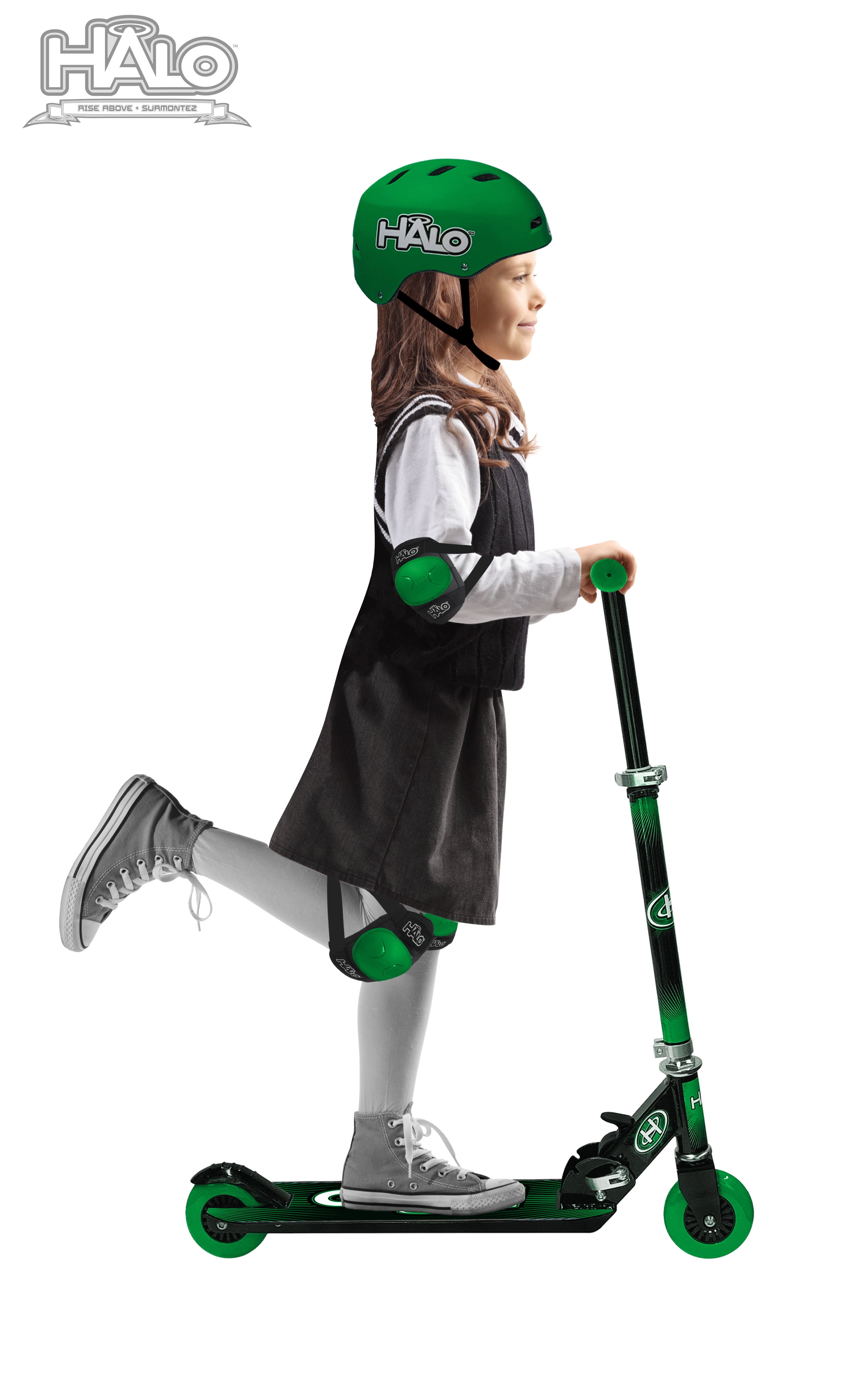 HALO RIse Above 6-Piece Scooter Combo Set - Green - Image 3