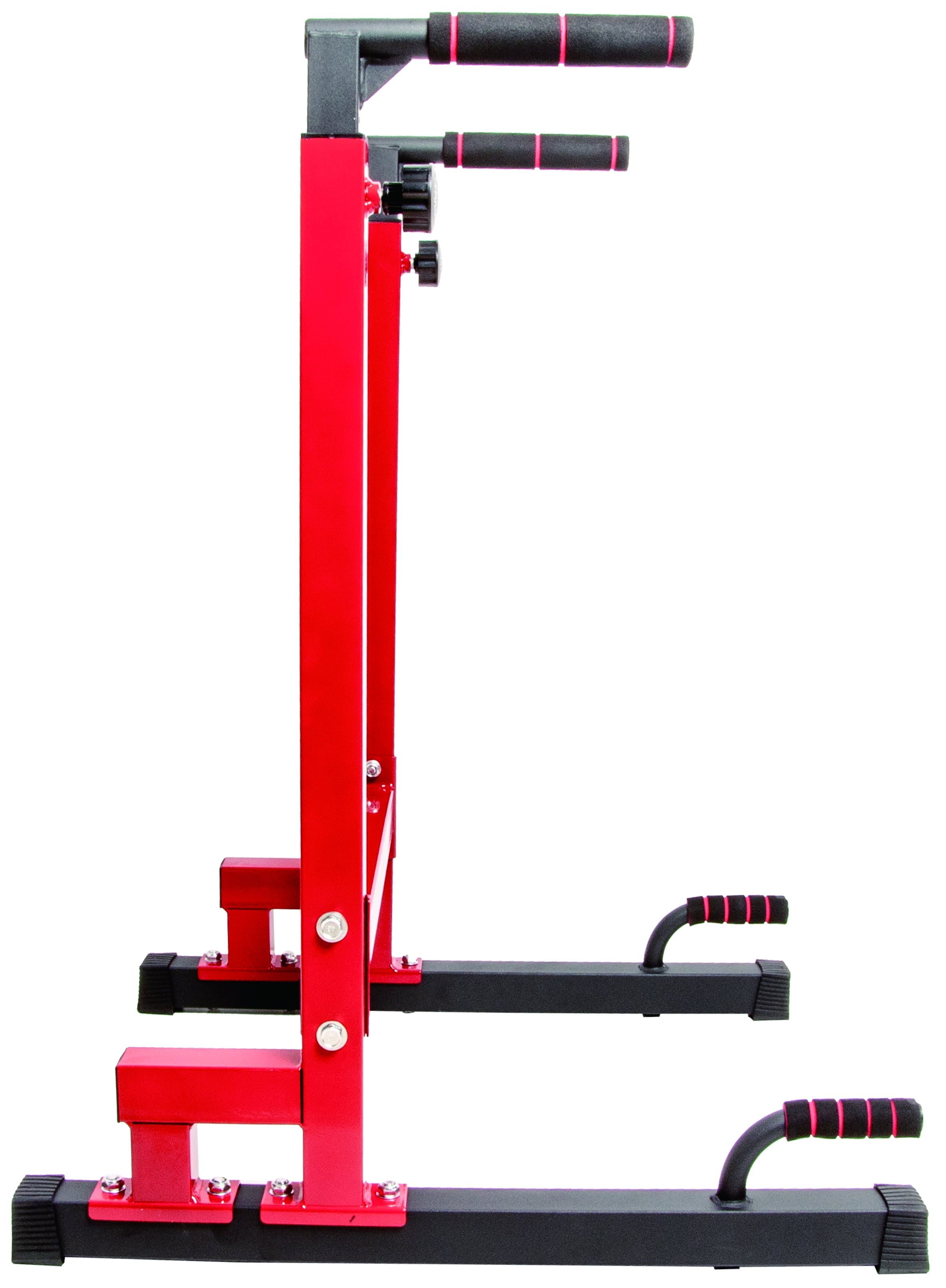 BalanceFrom Multi-Function Dip Stand Dip Station Dip bar with Improved Structure Design, 500-Pound Capacity - Image 5