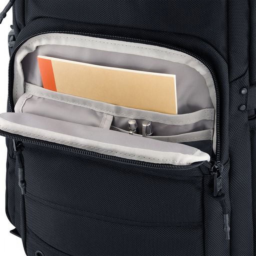 Tactics Collection 17 Inch Laptop Backpack, Division Padded Computer Bag for Commute or Travel, Black - Image 9