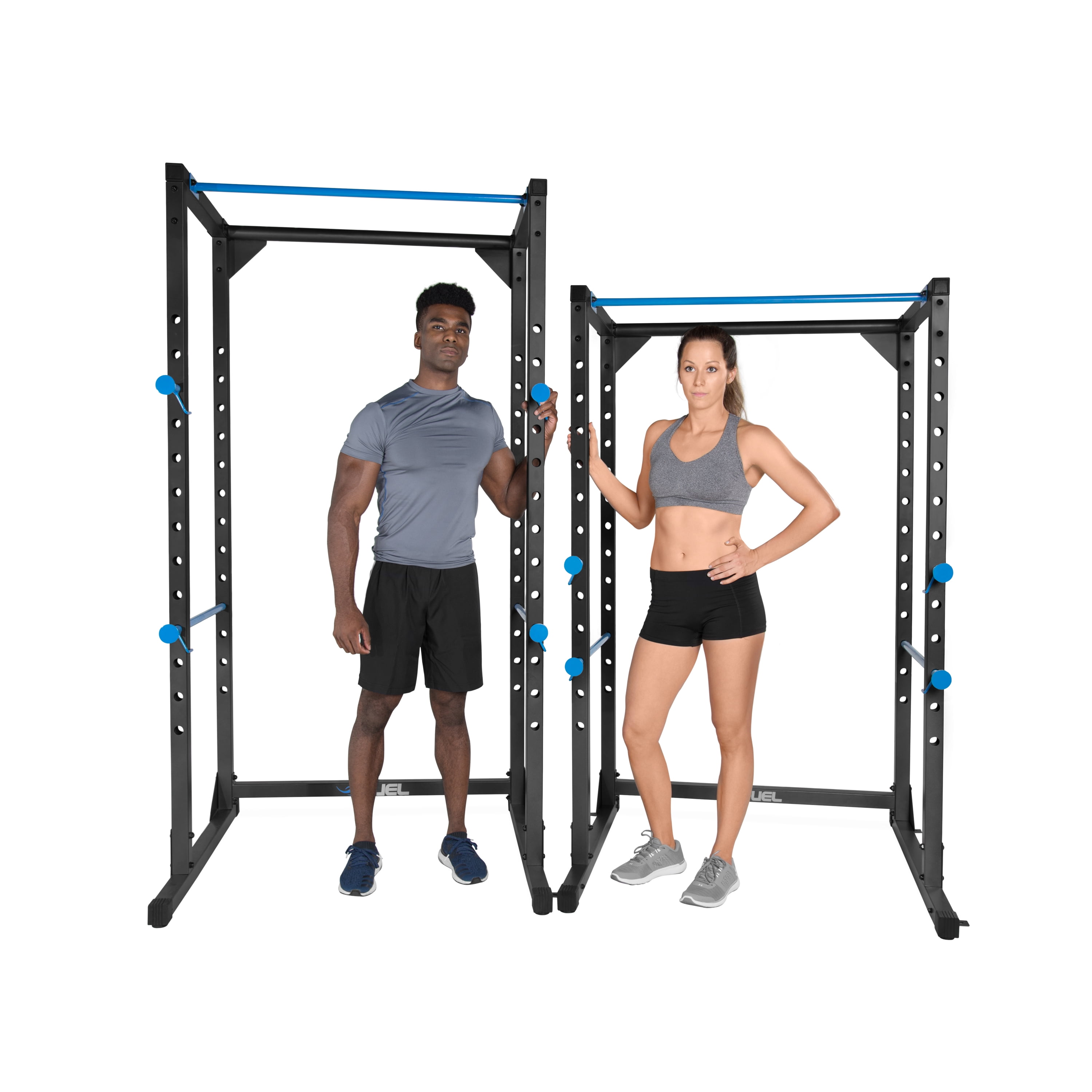 Fuel Pureformance 7 Ft. Adjustable Full Cage Power Rack, Black - Image 9