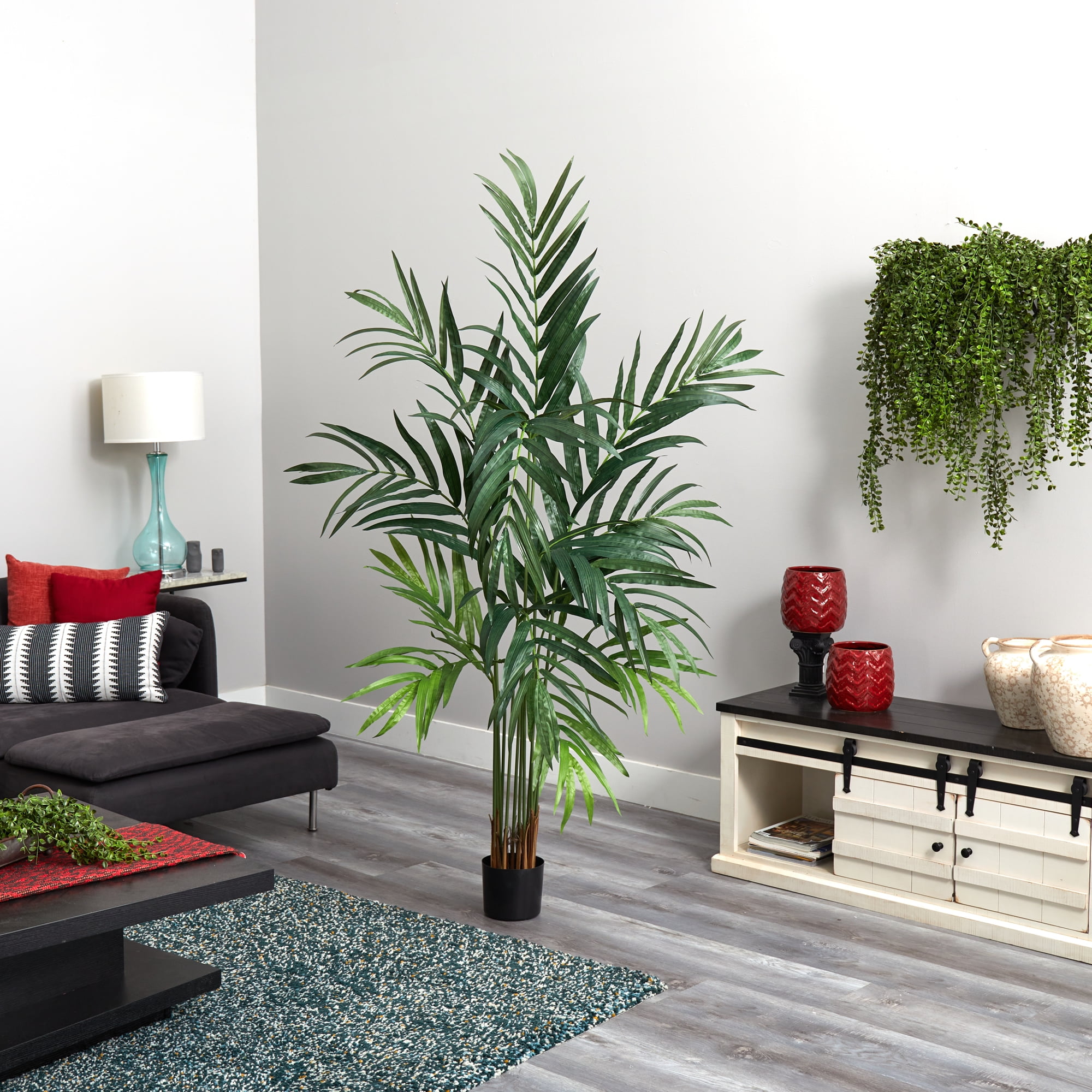 Nearly Natural 6' Kentia Palm Artificial Tree - Image 3