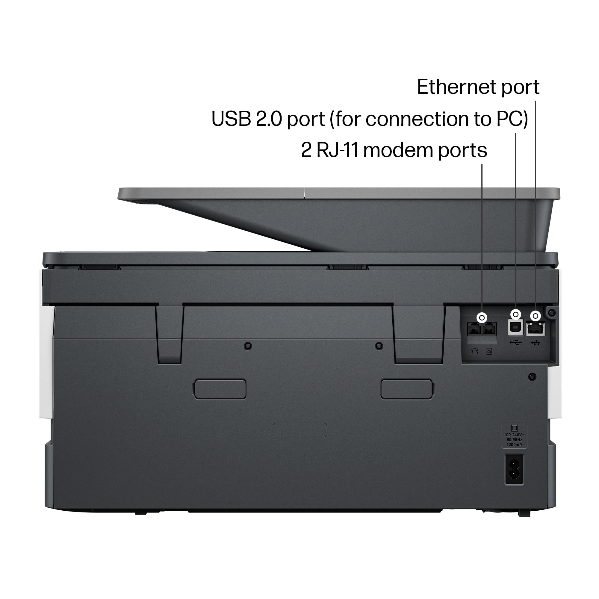 HP OfficeJet 9122e Wireless All-in-One Color Inkjet Printer, Scanner, Copier, Fax, ADF, 3 months Instant Ink - Image 6