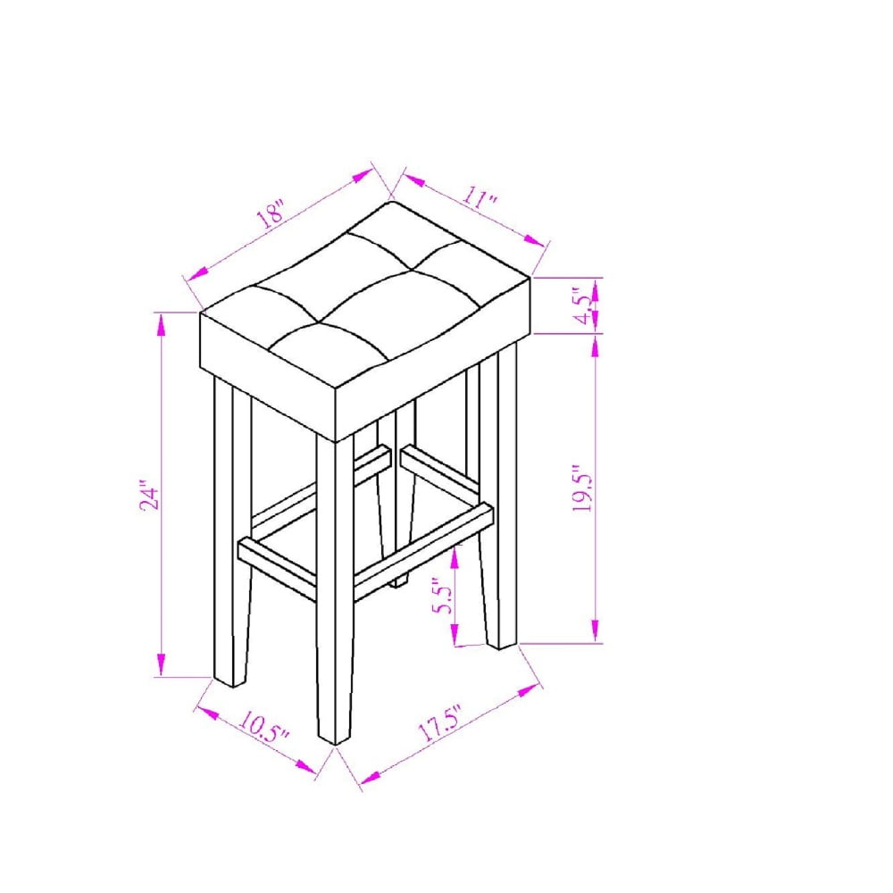 4 Piece Bar Table Set with Power Outlet,Rustic Industrial Style Breakfast Table with 3 Padded Stools,Dining Bar Table and Chairs Set for Living Room, Dining Room, Game Room,Brown - Image 6