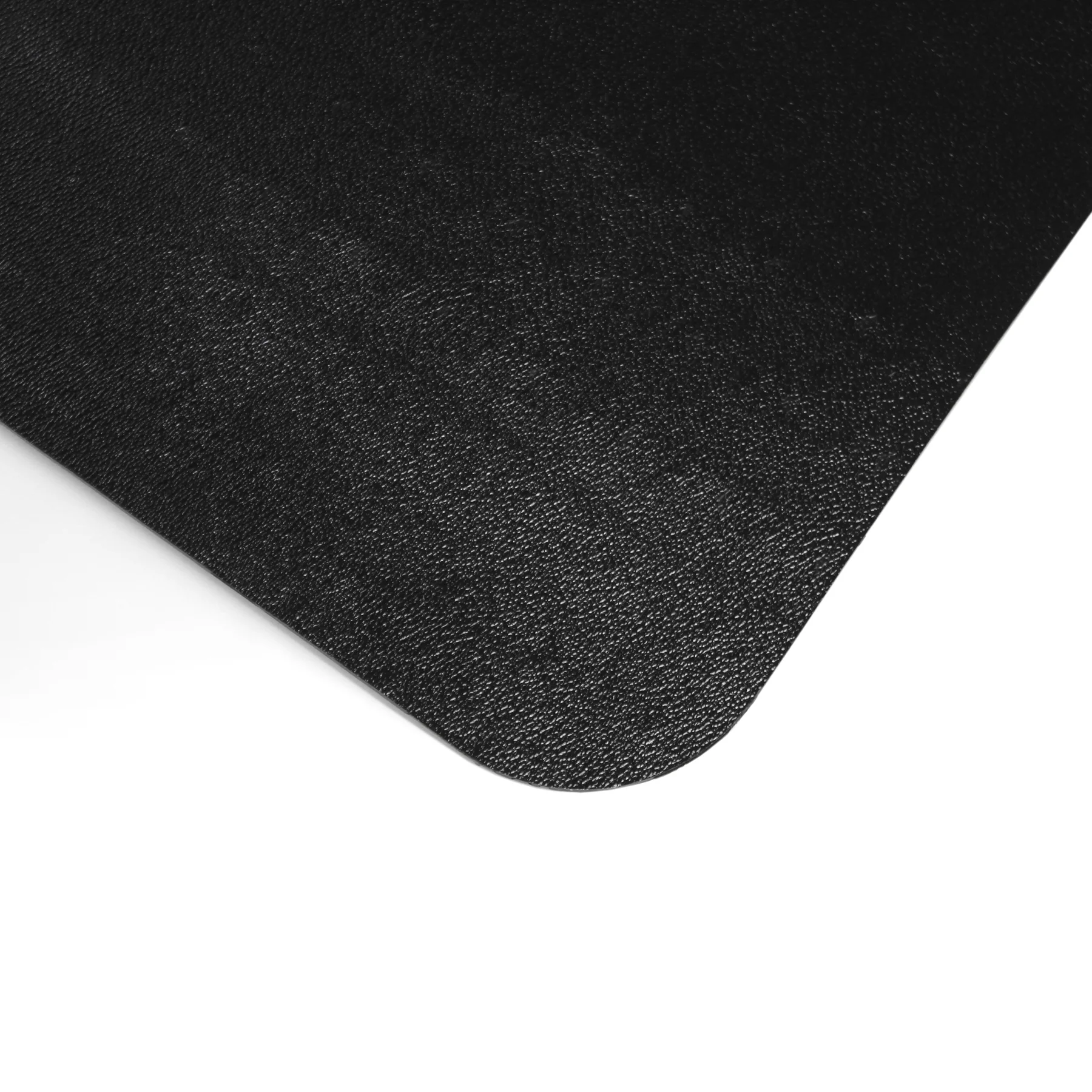 Advantagemat® Black Vinyl Rectangular Chair Mat for Carpets - 29.5" x 47" - Image 4