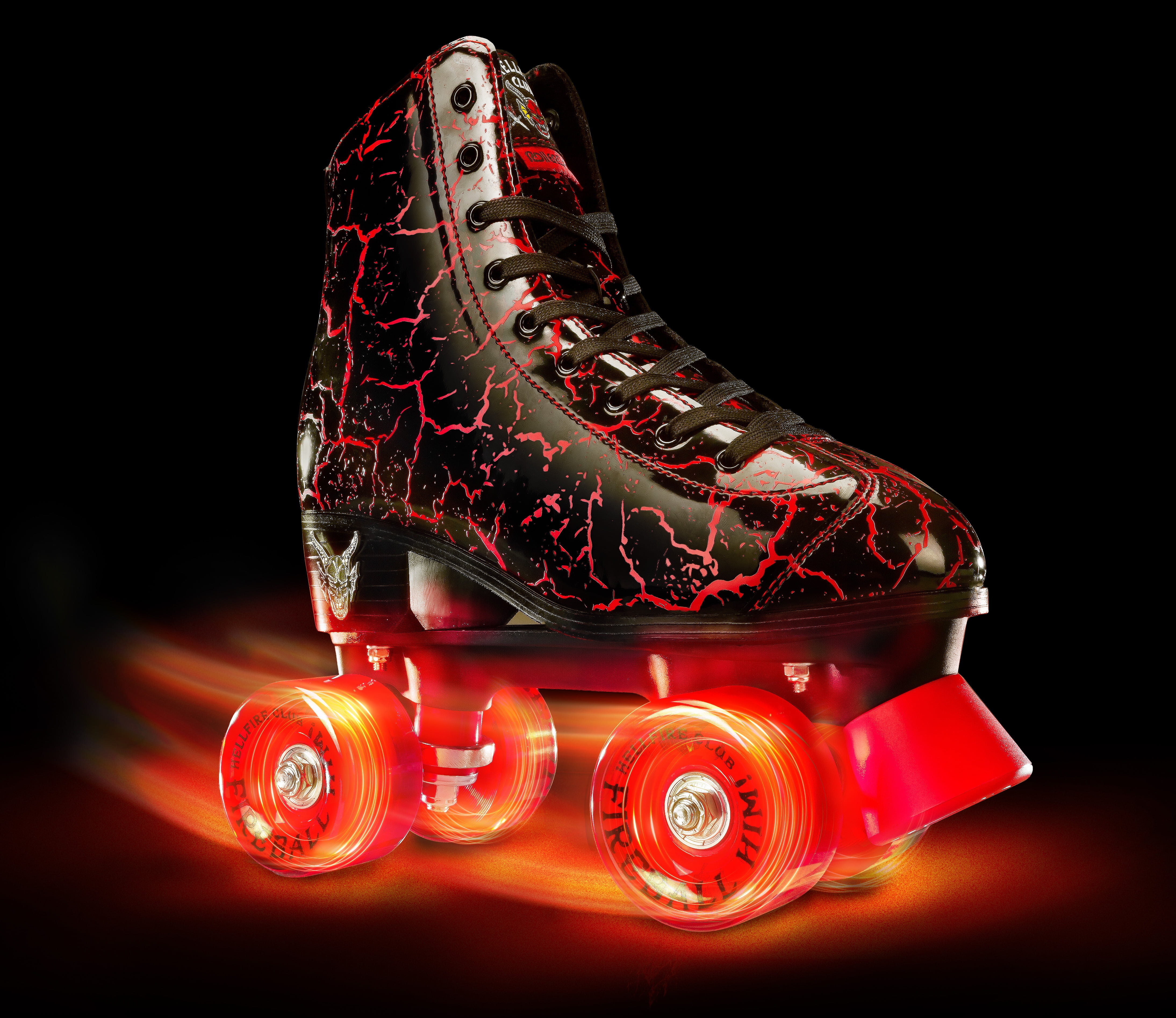 Stranger Things Hellfire Club Skates by Roller Derby, Unisex, Collector's Edition, Size M11/W12 - Image 6