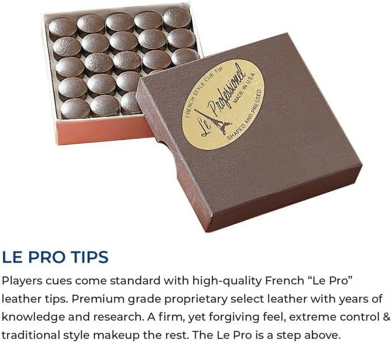 Players Classics C-960 Crimson Red Billiard Pool Cue North American Hard Maple Steel Joint Collar - Image 3