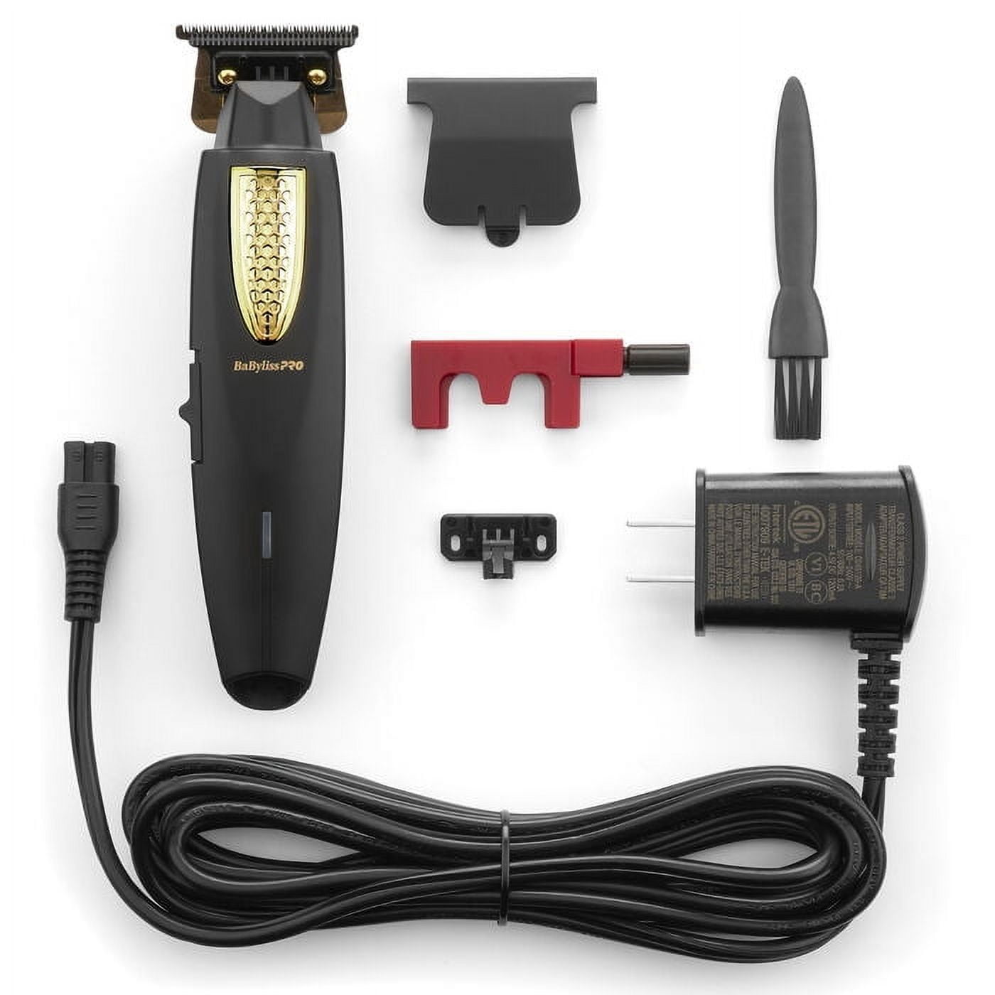 BaBylissPRO LithiumFX Plus Cord and Cordless Lithium Ergonomic Professional Hair Trimmer - Image 3