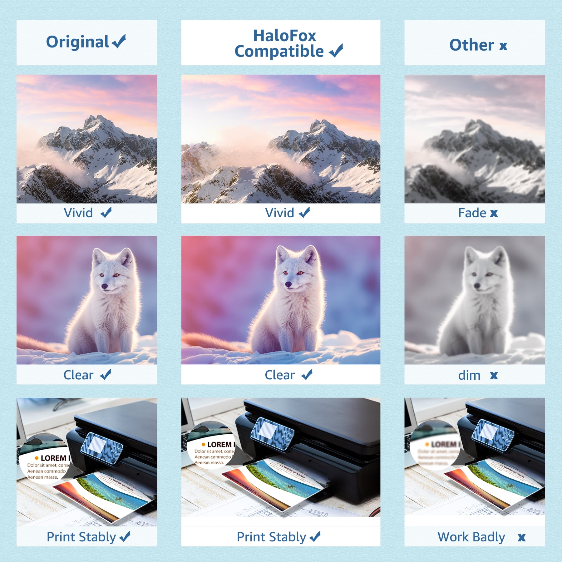 950XL 951XL Ink Cartridge Compatible for HP 950 XL 951 XL Ink Cartridge for HP OfficeJet Pro 8600 8610 8620 8100 8630 8660 8640 8615 8625 276DW 251DW Printer (4 Black, 2 Cyan, 2 Magenta, 2 Yellow) - Image 8