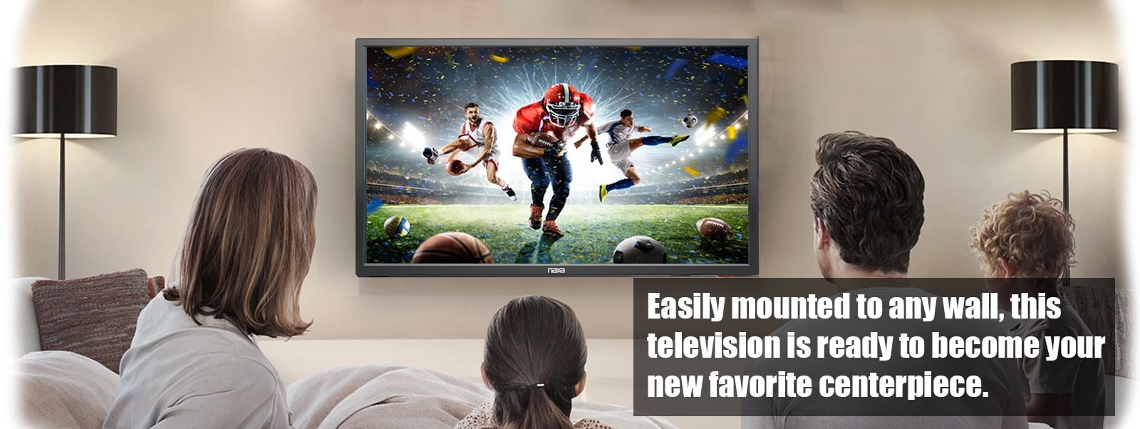 Naxa NTD-3250 32" TV/DVD Combo - HDTV - 16:9 - 1366 x 768 - 720p - Image 3