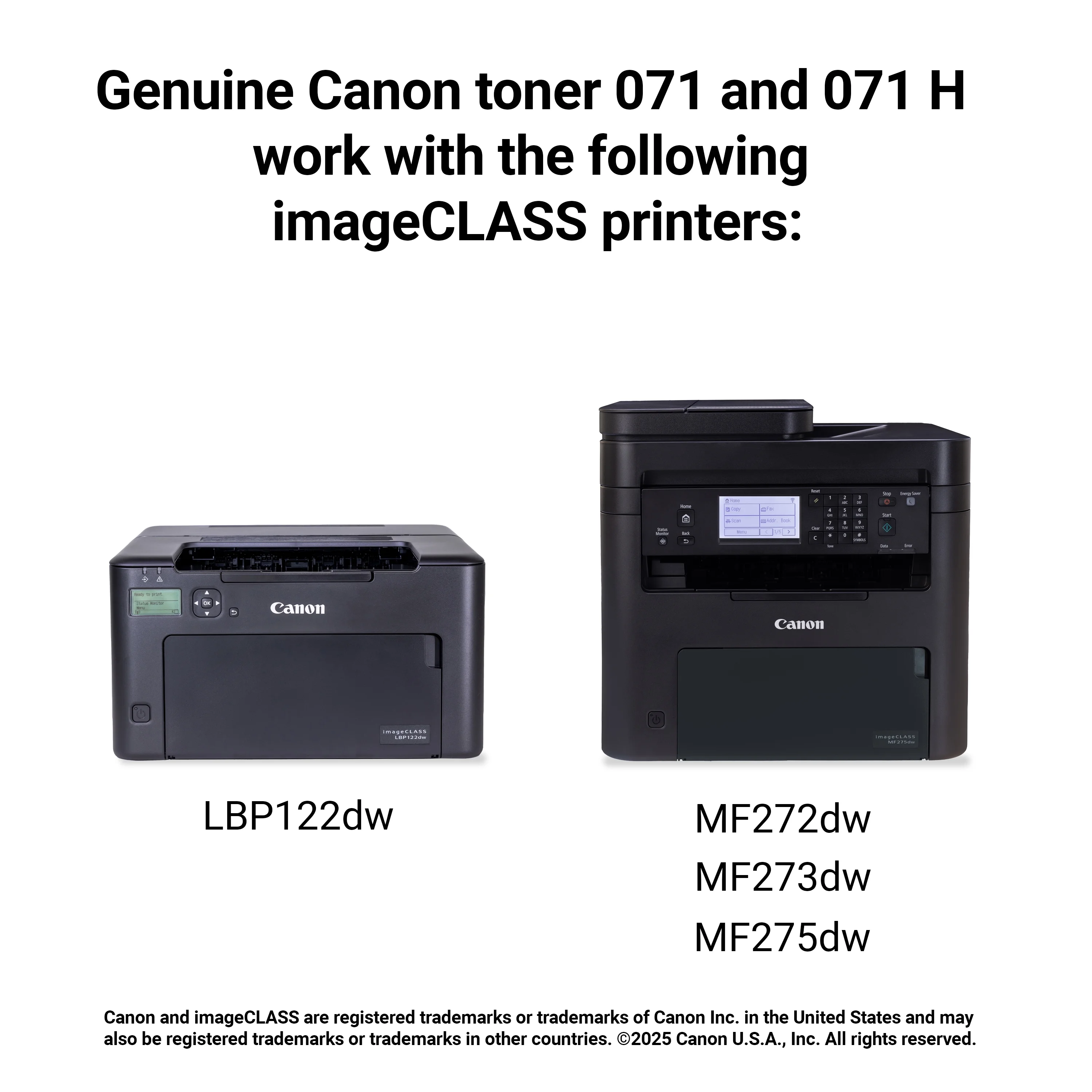 Canon 071 Black Toner Cartridge, High Capacity - Image 6