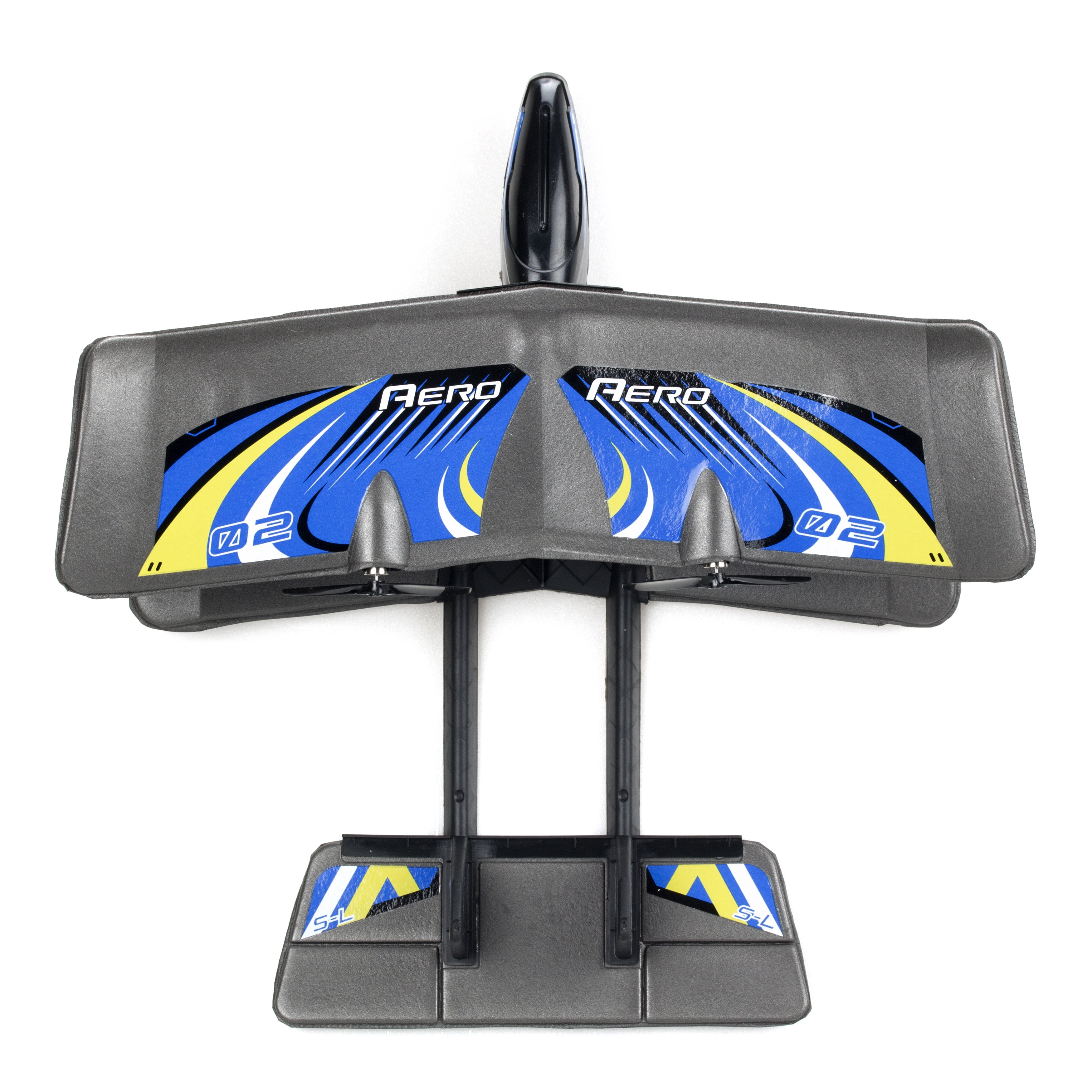 Silverlit Flybotic Bi-Wing Evo RC Plane- Blue - Image 5