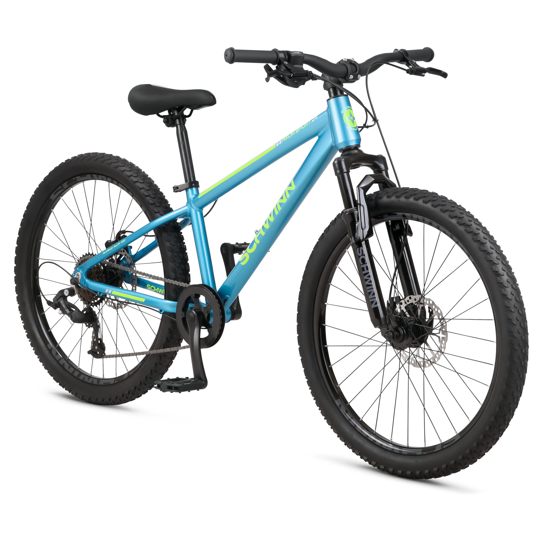 Schwinn Axum Sport Youth Unisex 24-in. Mountain Bike, Blue - Image 7