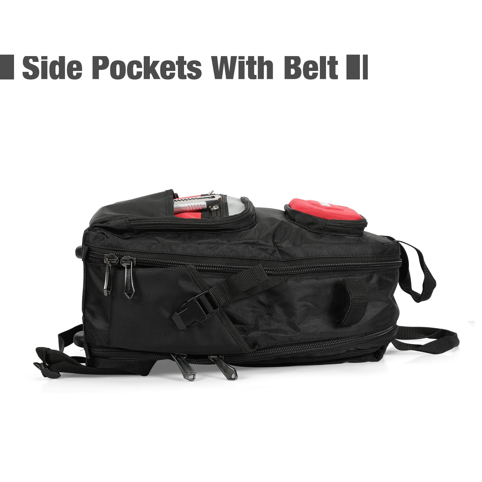 WORKPRO 29-Pocket Heavy-Duty Tool Backpack with Rubber Feet, Padded Back, Perfect Storage & Organizer for Electricians, Plumbers, Contractors, HVAC, W081131A - Image 4