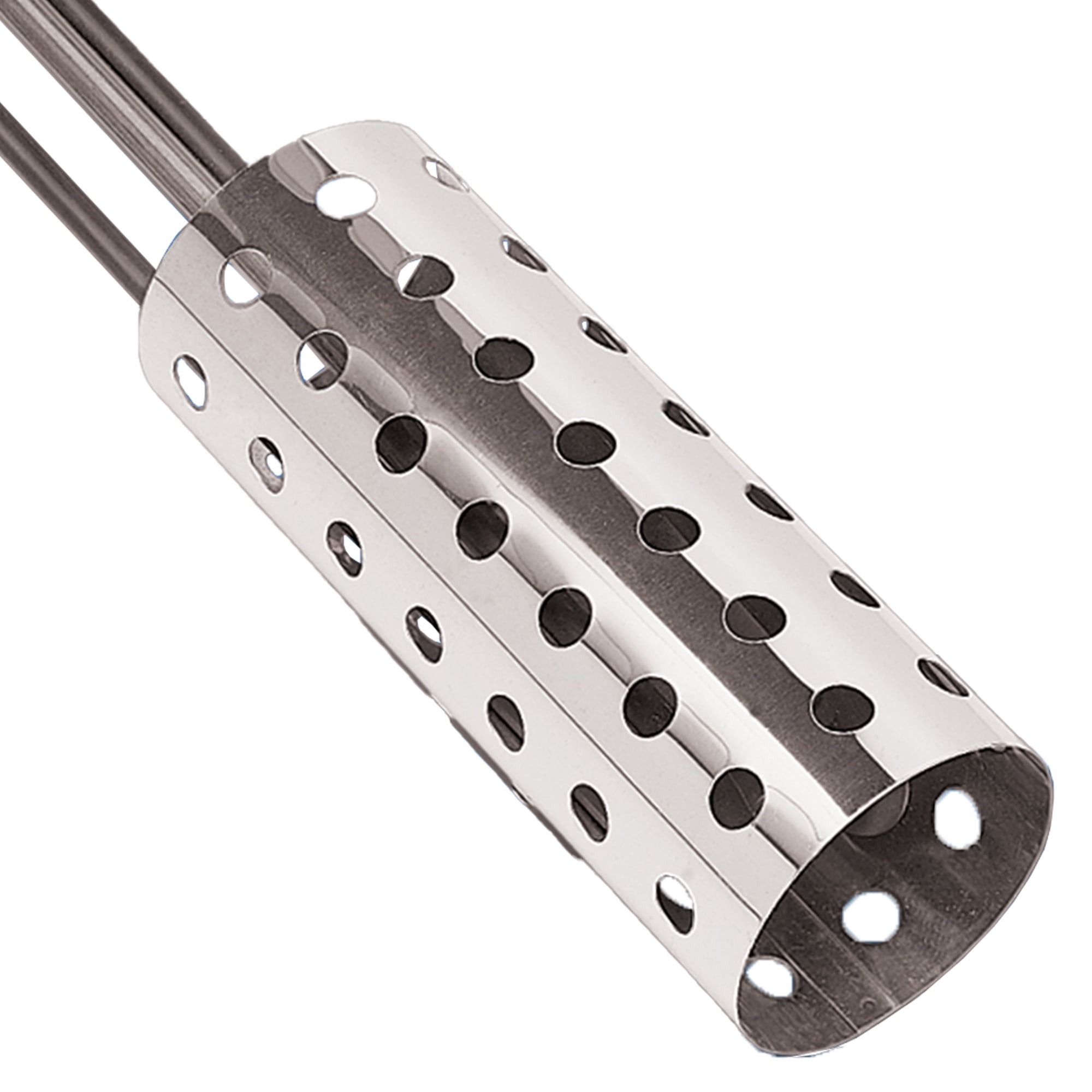 API 1000Watt Thermostatic Pail or Bucket Water Heater with Guard, Silver - Image 3