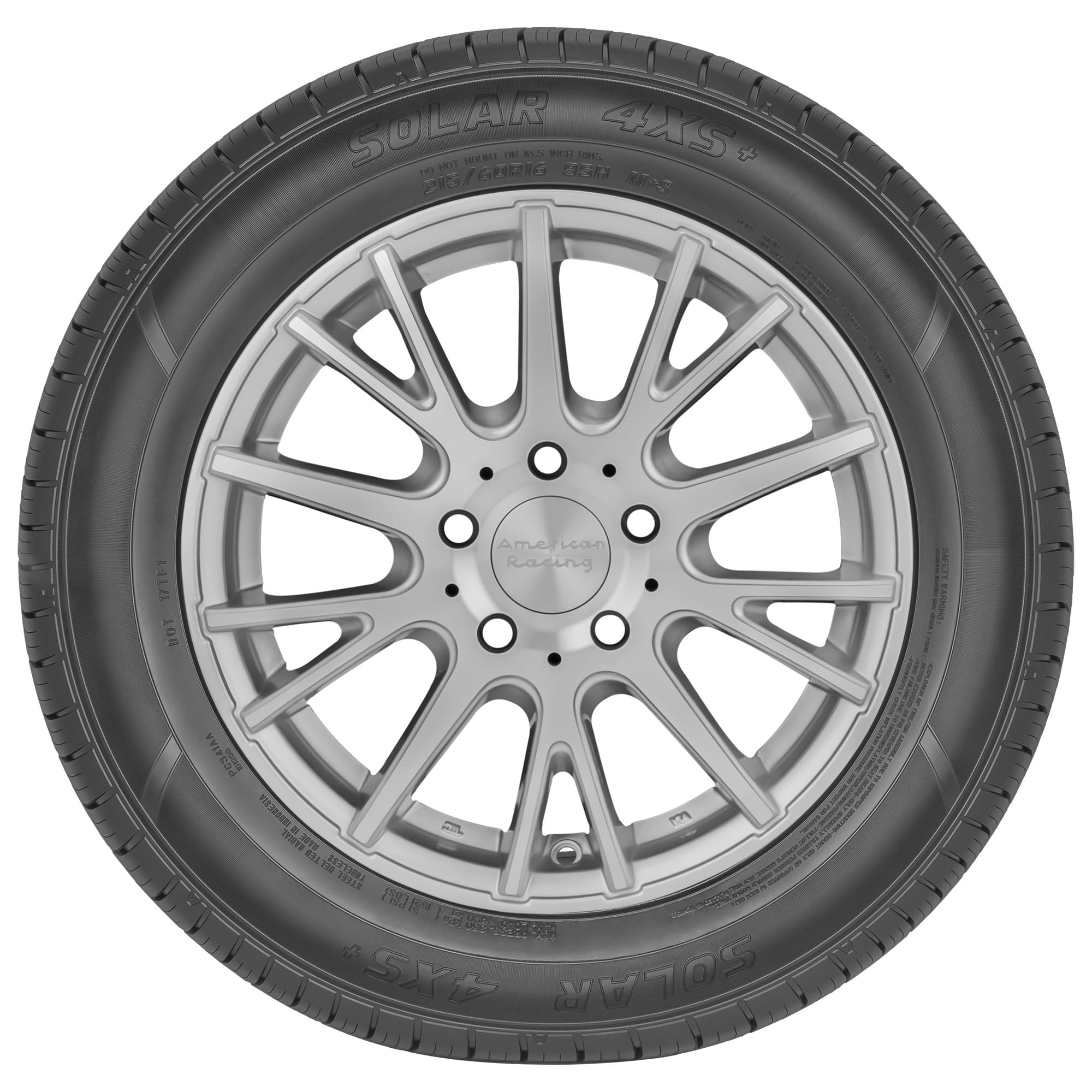 Solar 4XS + All Season 215/55R17 94V Passenger Tire - Image 4