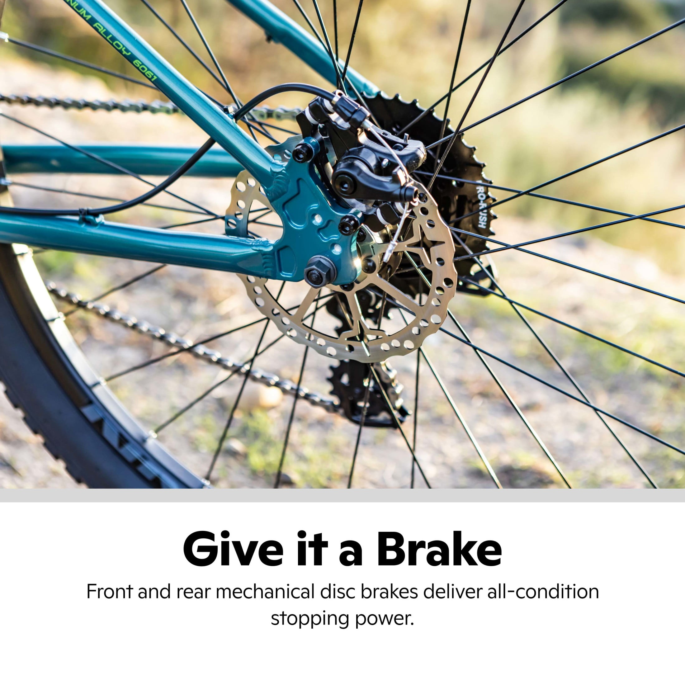 Schwinn Axum Sport Adult Unisex 29-in. Mountain Bike, Medium Frame, Green - Image 6