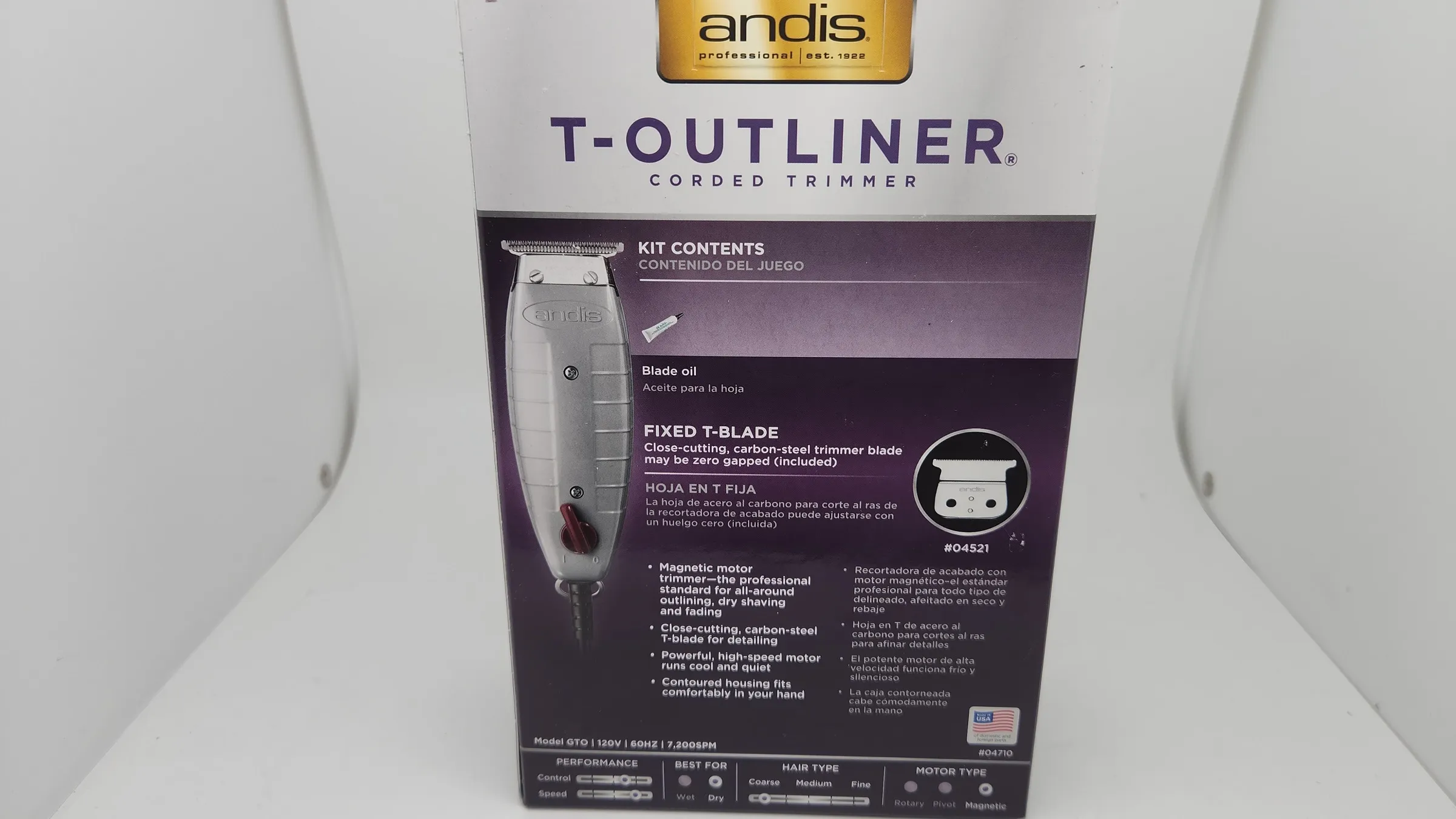 Andis T-Outliner Corded Trimmer - Image 5