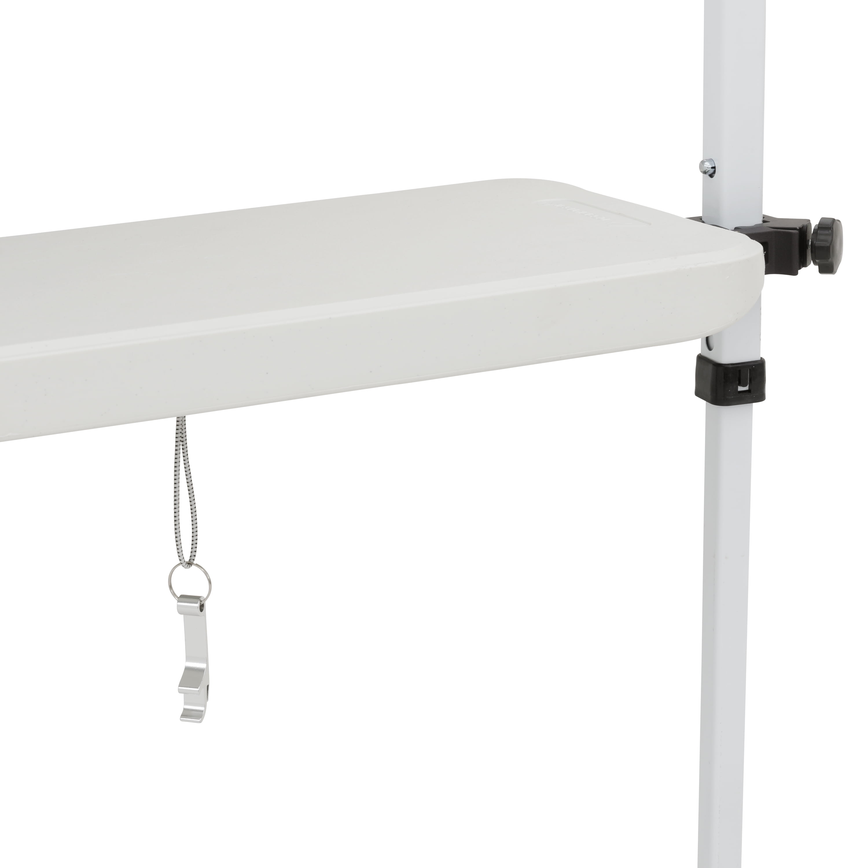 Ozark Trail 8 Foot Extendable Tailgate Table, White, 92.5 in x12 in x 39 in (H) - Canopy Not Included - Image 4