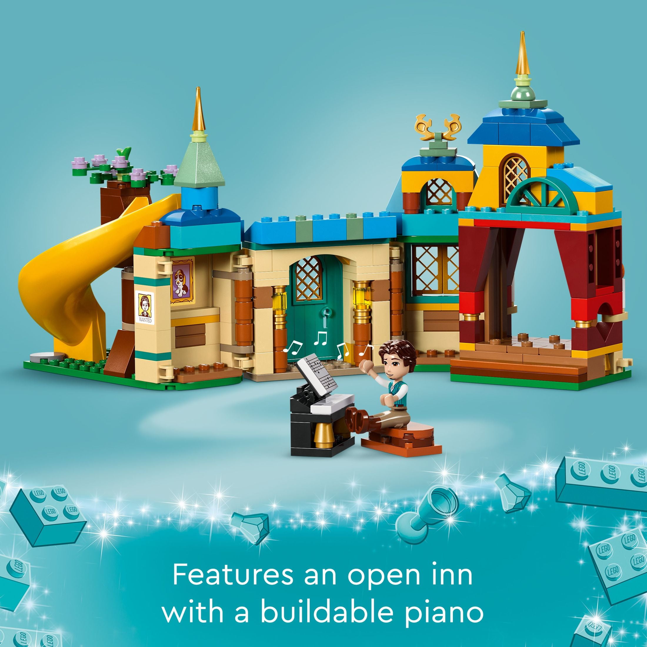 LEGO Disney Princess Rapunzel’s Tower & The Snuggly Duckling Tangled Building Toy with Flynn Rider and Mother Gothel Mini-Dolls, Disney Princess Toy, Fun Gift for Girls and Boys Ages 6 Plus, 43241 - Image 6