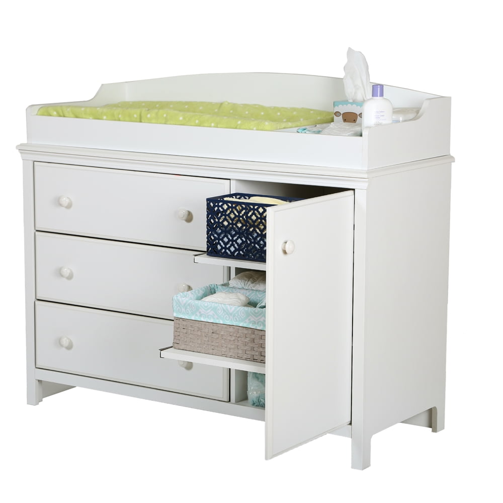 South Shore Cotton Candy 3 Drawer Changing Table - Image 3