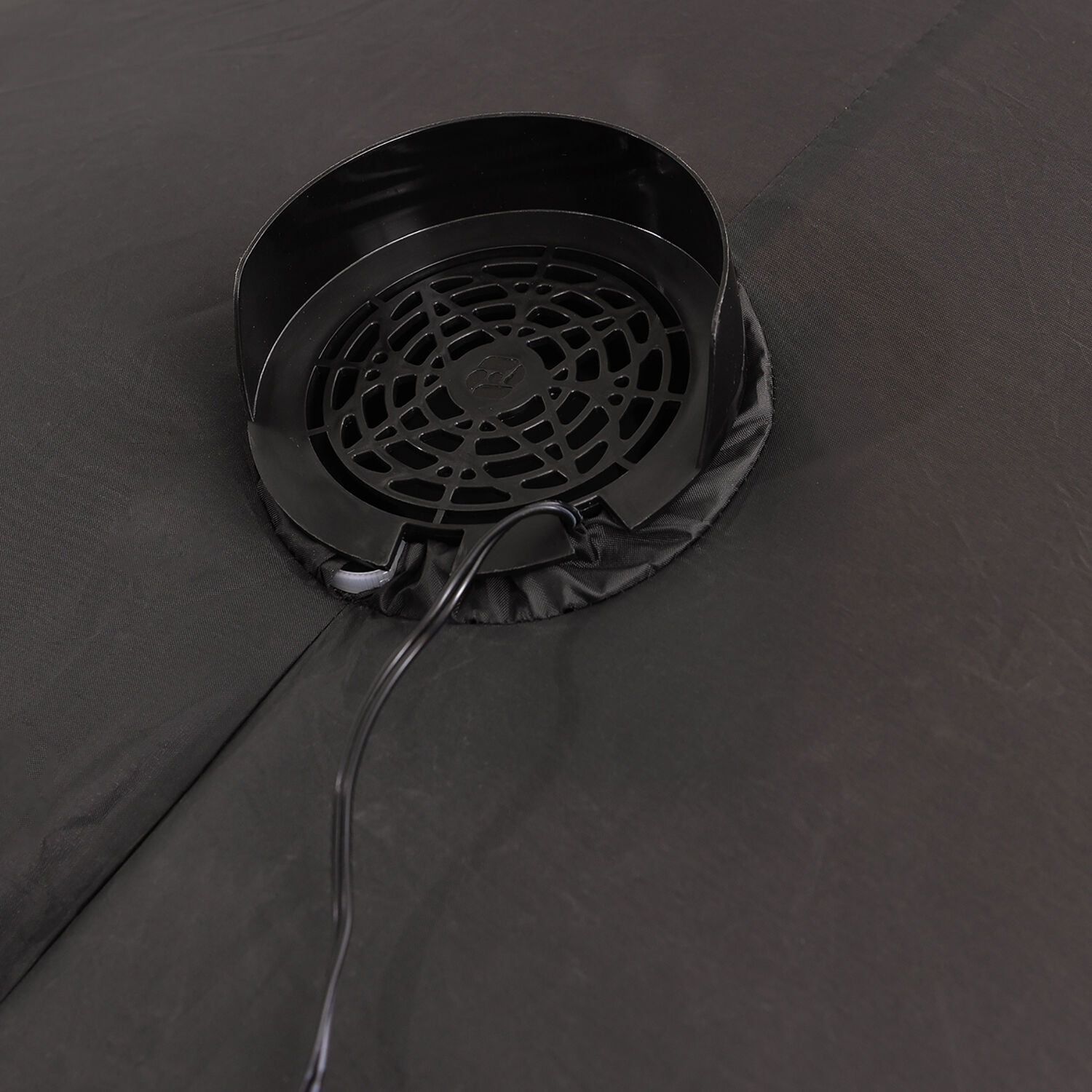 Fraser Hill Farm 12-Ft. Tall African American Santa Claus, Outdoor Blow-Up Christmas Inflatable with Lights and Storage Bag, FHFAASANTA121-L - Image 6