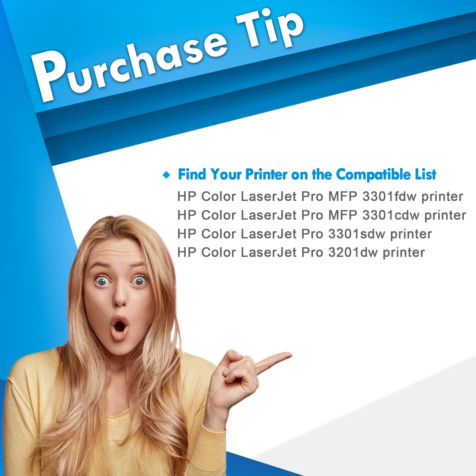 218X Toner Cartridges No-Chip Compatible for HP 218X W2180X 3201dw Color Laserjet Pro MFP 3301sdw 3301fdw 3201dw 3301cdw 3301 3201 Printer Ink Black Cyan Yellow Magenta, 4-Pack W2180A 218A Toner - Image 5